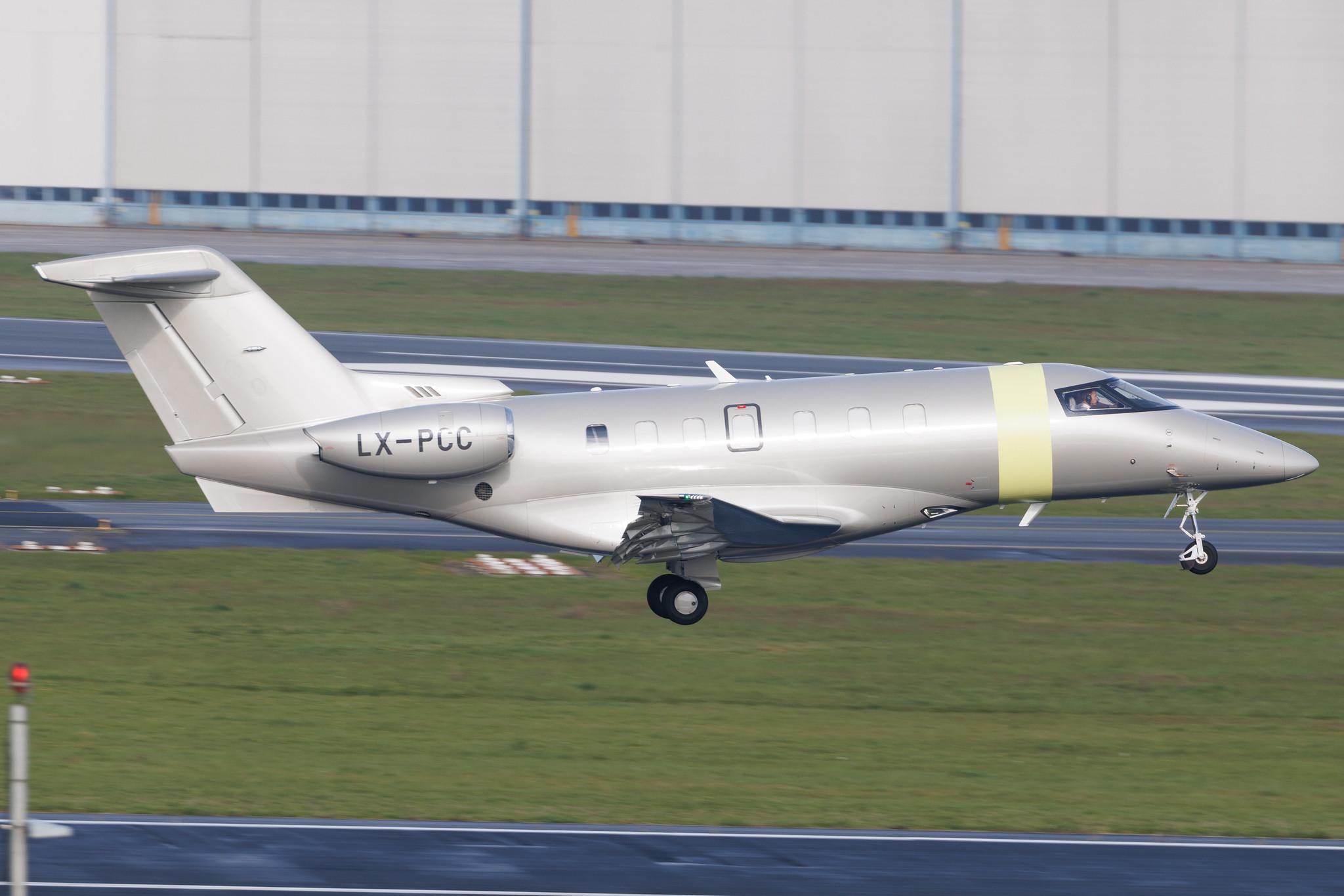 Brussels Airport: Jetfly Aviation (/ JFA) |  Pilatus PC-24 PC24 | LX-PCC | MSN 143