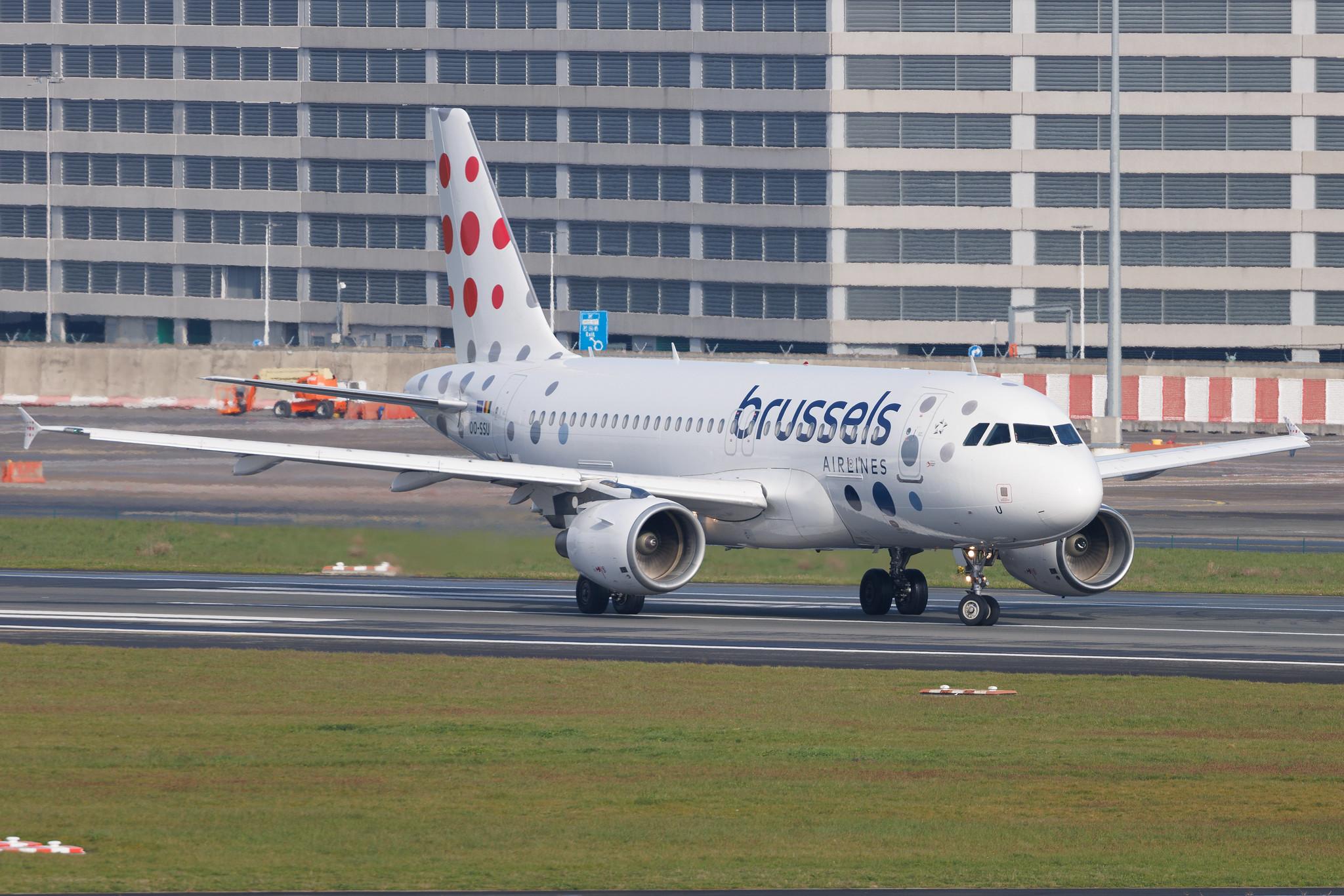 Brussels Airport: Brussels Airlines (SN / BEL) | Airbus A319-111 A319 | OO-SSU | MSN 2230