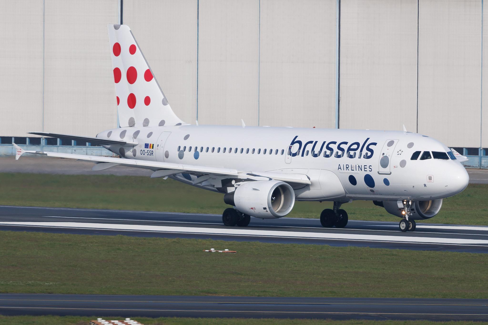 Brussels Airport: Brussels Airlines (SN / BEL) | Airbus A319-112 A319 | OO-SSR | MSN 4275