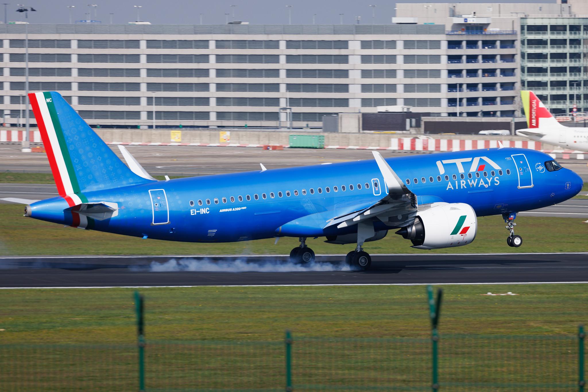 Brussels Airport: ITA Airways (AZ / ITY) | Airbus A320-272N A20N | EI-INC | MSN 11288