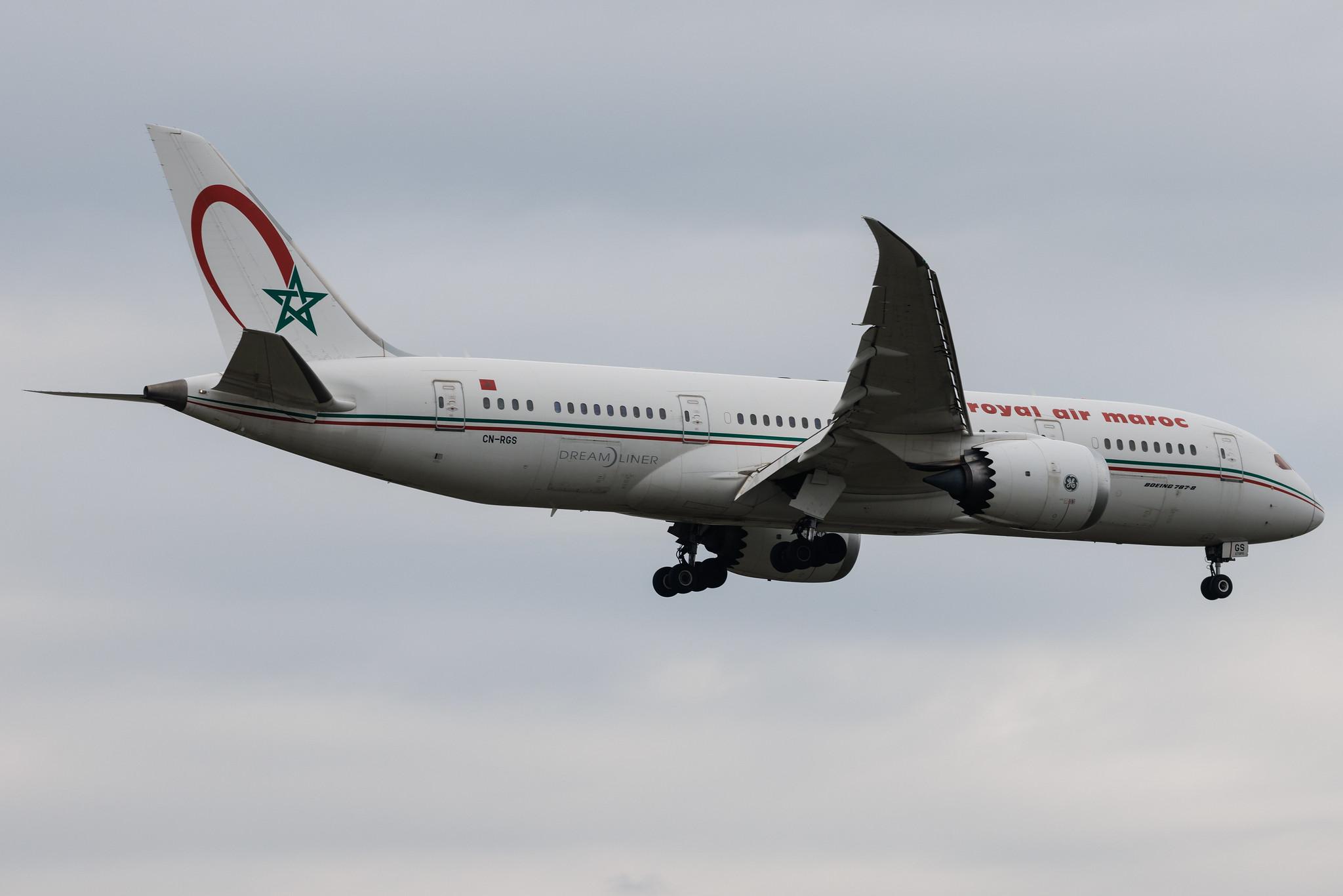 Frankfurt Airport: Royal Air Maroc (AT / RAM) | Boeing 787-8 Dreamliner B788 | CN-RGS | MSN 35506