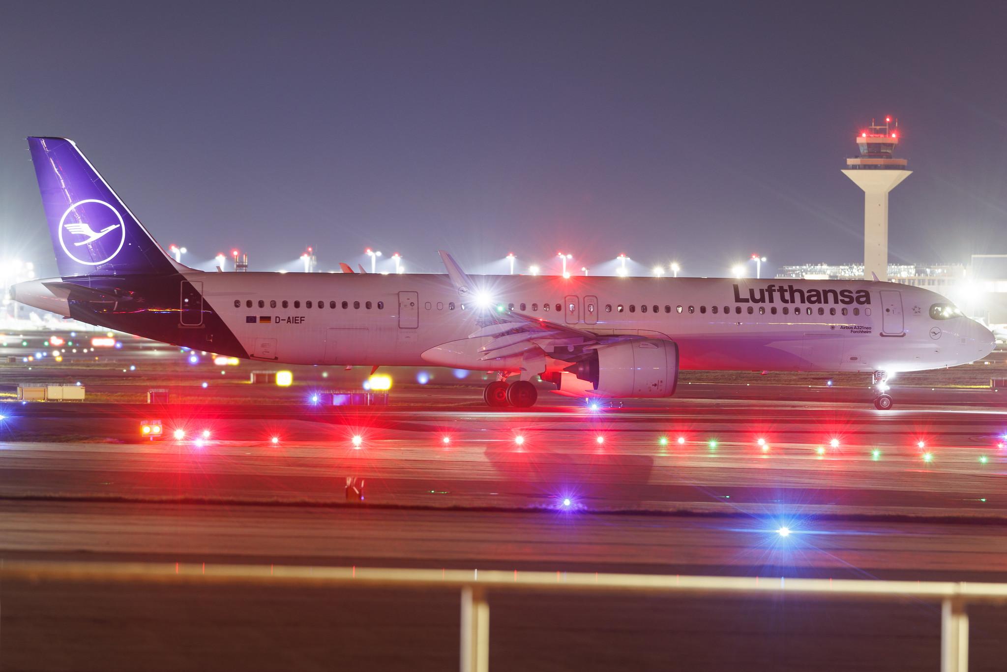 Frankfurt Airport: Lufthansa (LH / DLH) | Airbus A321-271NX A21N | D-AIEF | MSN 10010