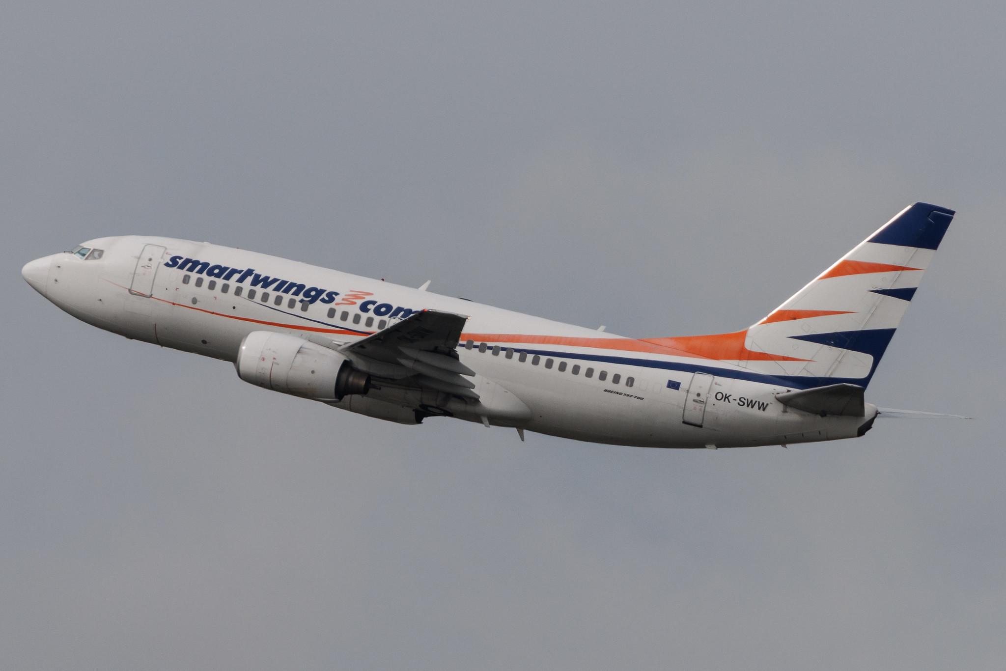 Flughafen Zürich: Smartwings (QS / TVS) | Boeing 737-7Q8 B737 | OK-SWW | MSN 28254