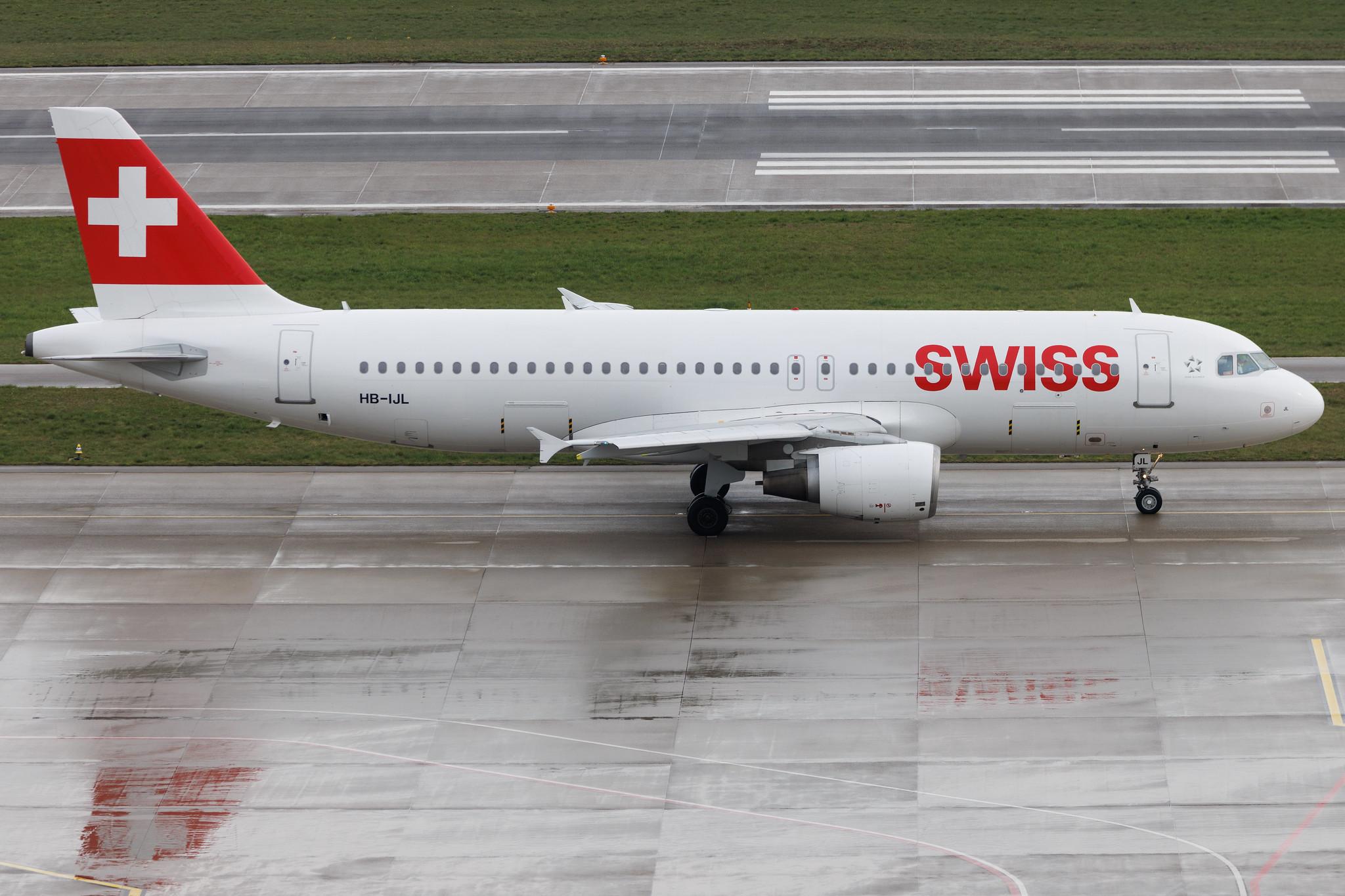 Flughafen Zürich: Swiss (LX / SWR) | Airbus A320-214 A320 | HB-IJL | MSN 0603