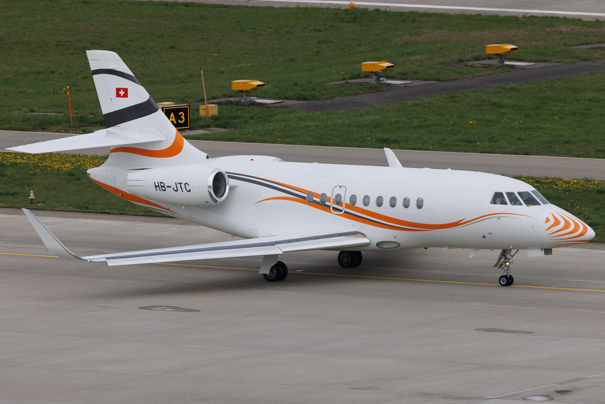 Flughafen Zürich: Boutique Aviation (/ BQA) | Dassault Falcon 2000S F2TH | HB-JTC | MSN 715