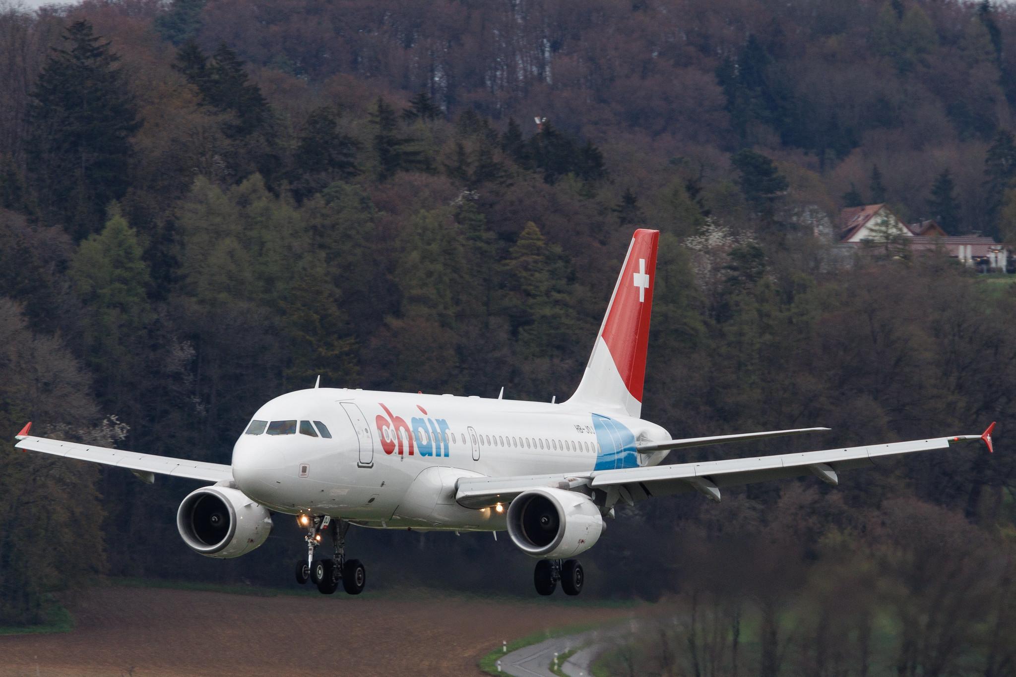 Flughafen Zürich: Chair Airlines (GM / GSW) | Airbus A319-112 A319 | HB-JOJ | MSN 3024