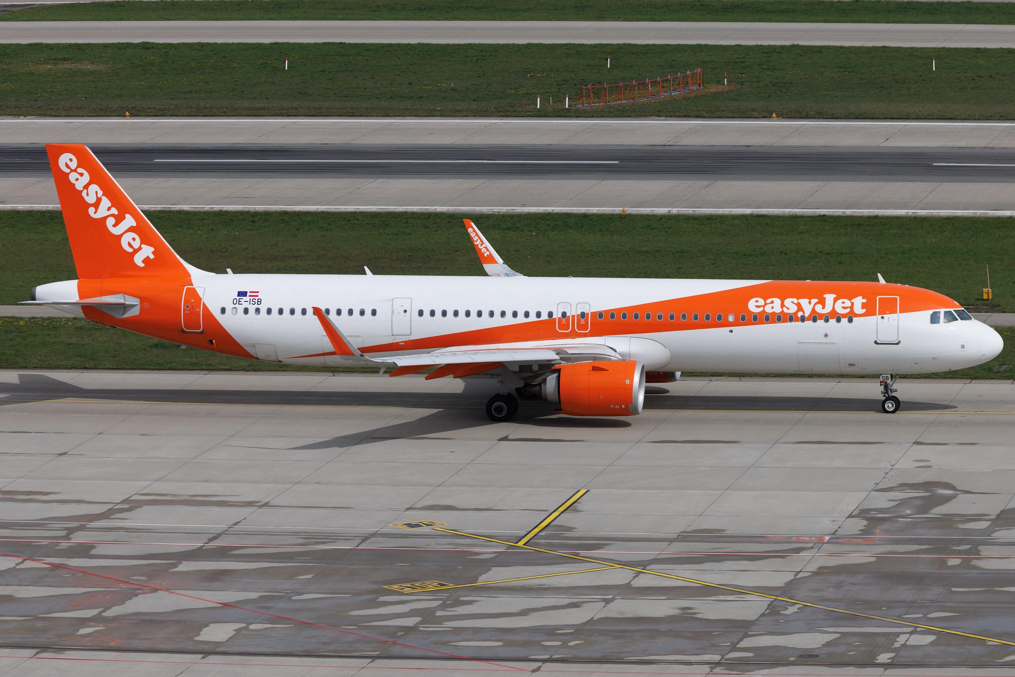 Flughafen Zürich: easyJet (U2 / EZY) | Operator: easyJet Europe | Airbus A321-251NX A21N | OE-ISB | MSN 09227