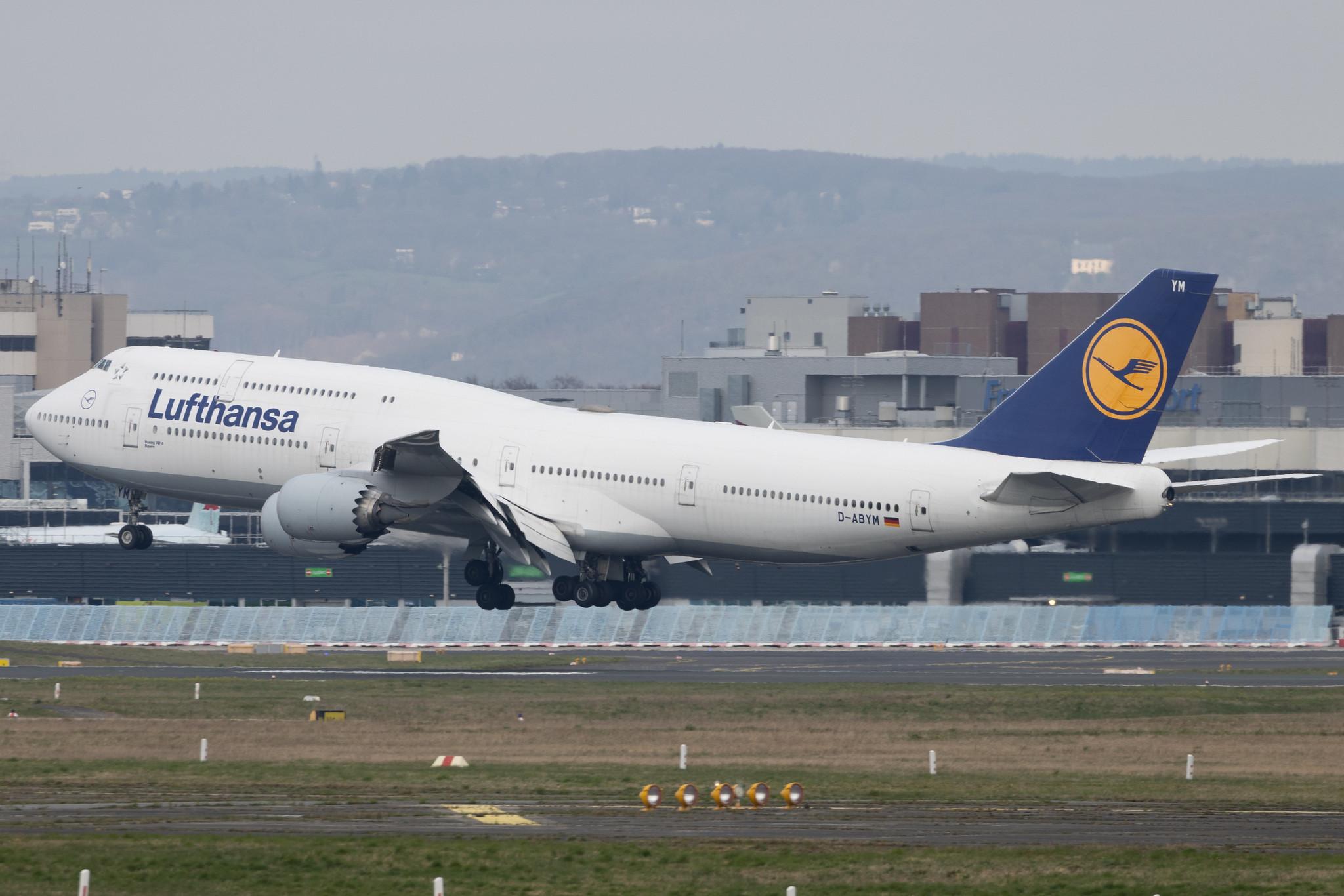 Frankfurt Airport: Lufthansa (LH / DLH) | Boeing 747-830 B748 | D-ABYM | MSN 37837
