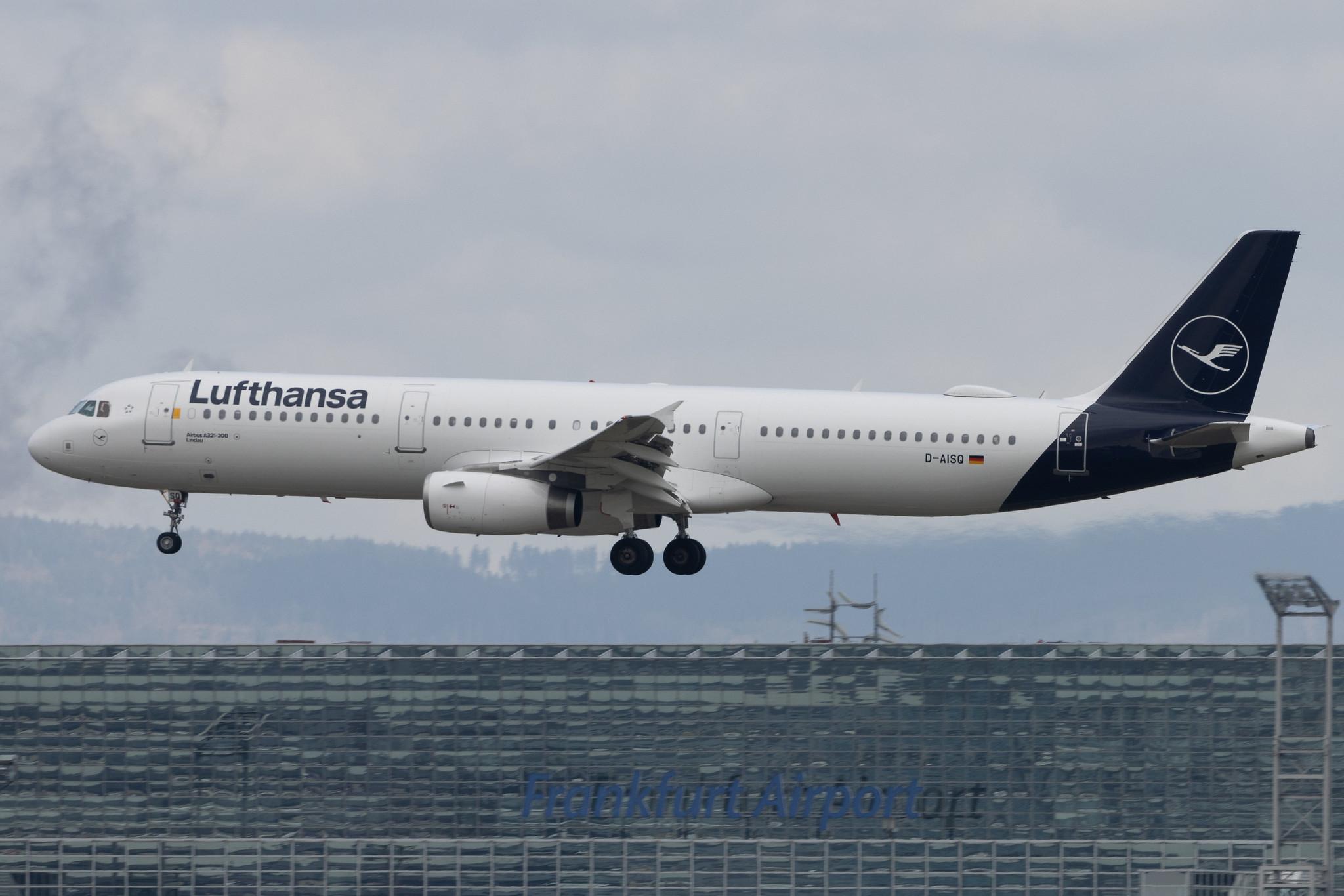 Frankfurt Airport: Lufthansa (LH / DLH) | Airbus A321-231 A321 | D-AISQ | MSN 3936