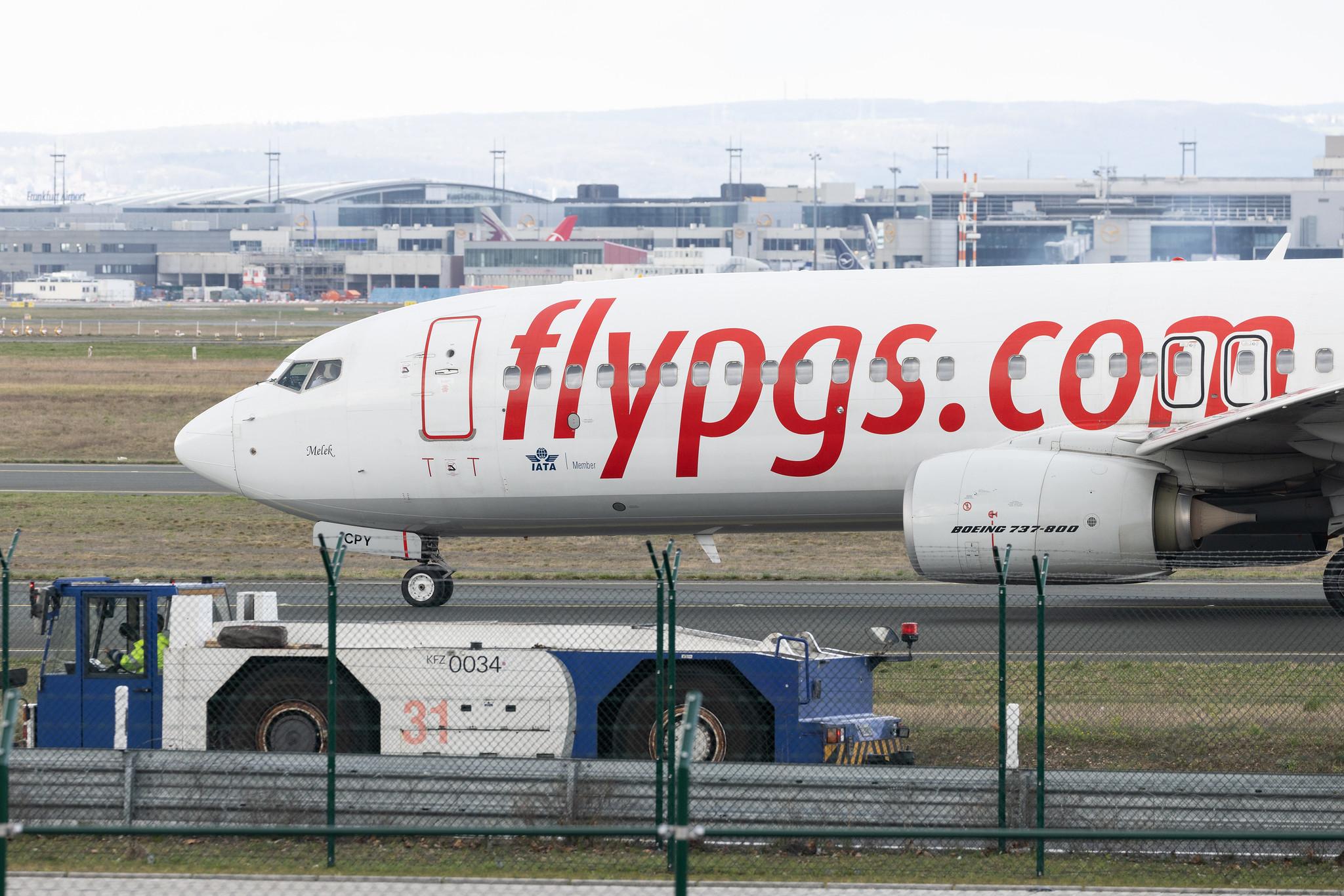 Frankfurt Airport: Pegasus Airlines (PC / PGT) | Boeing 737-8H6 B738 | TC-CPY | MSN 41767
