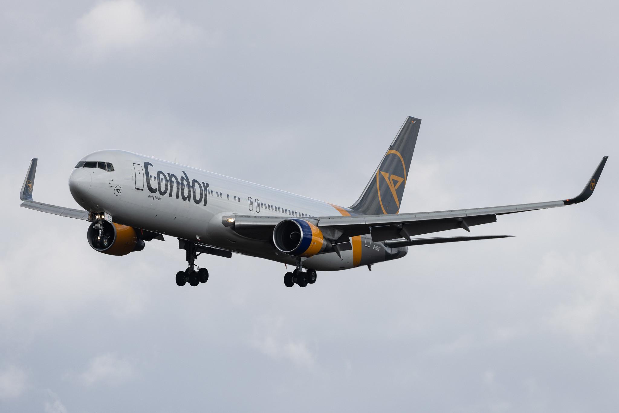 Frankfurt Airport: Condor (DE / CFG) | Boeing 767-330(ER) B763 | D-ABUE | MSN 26984