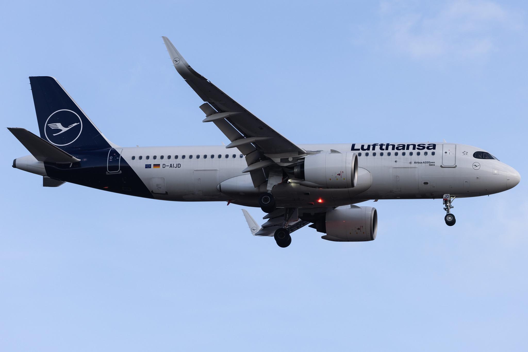 Frankfurt Airport: Lufthansa (LH / DLH) | Airbus A320-271N A20N | D-AIJD | MSN 10281