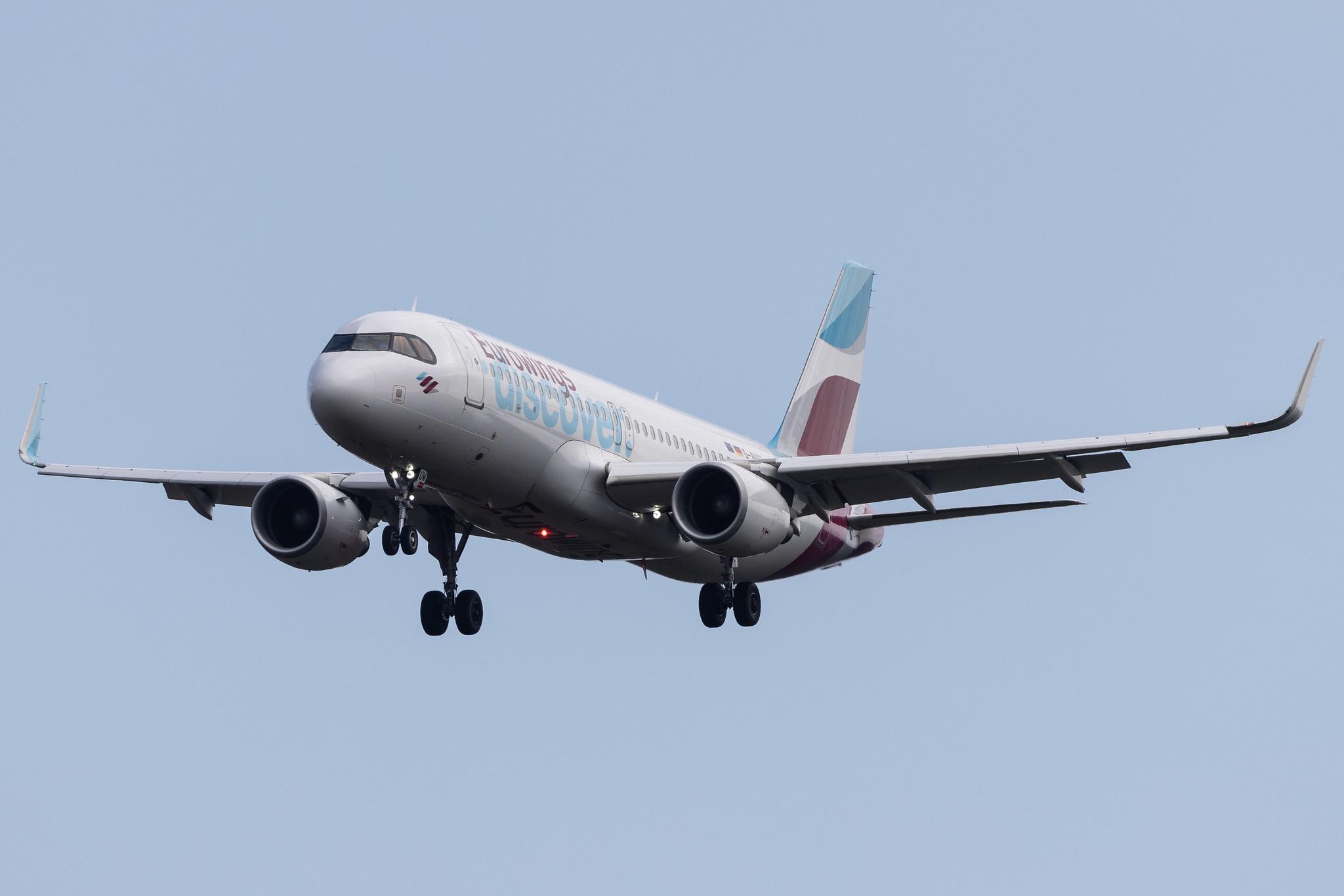 Frankfurt Airport: Eurowings Discover (4Y / OCN) | Airbus A320-214 A320 | D-AIUW | MSN 7251