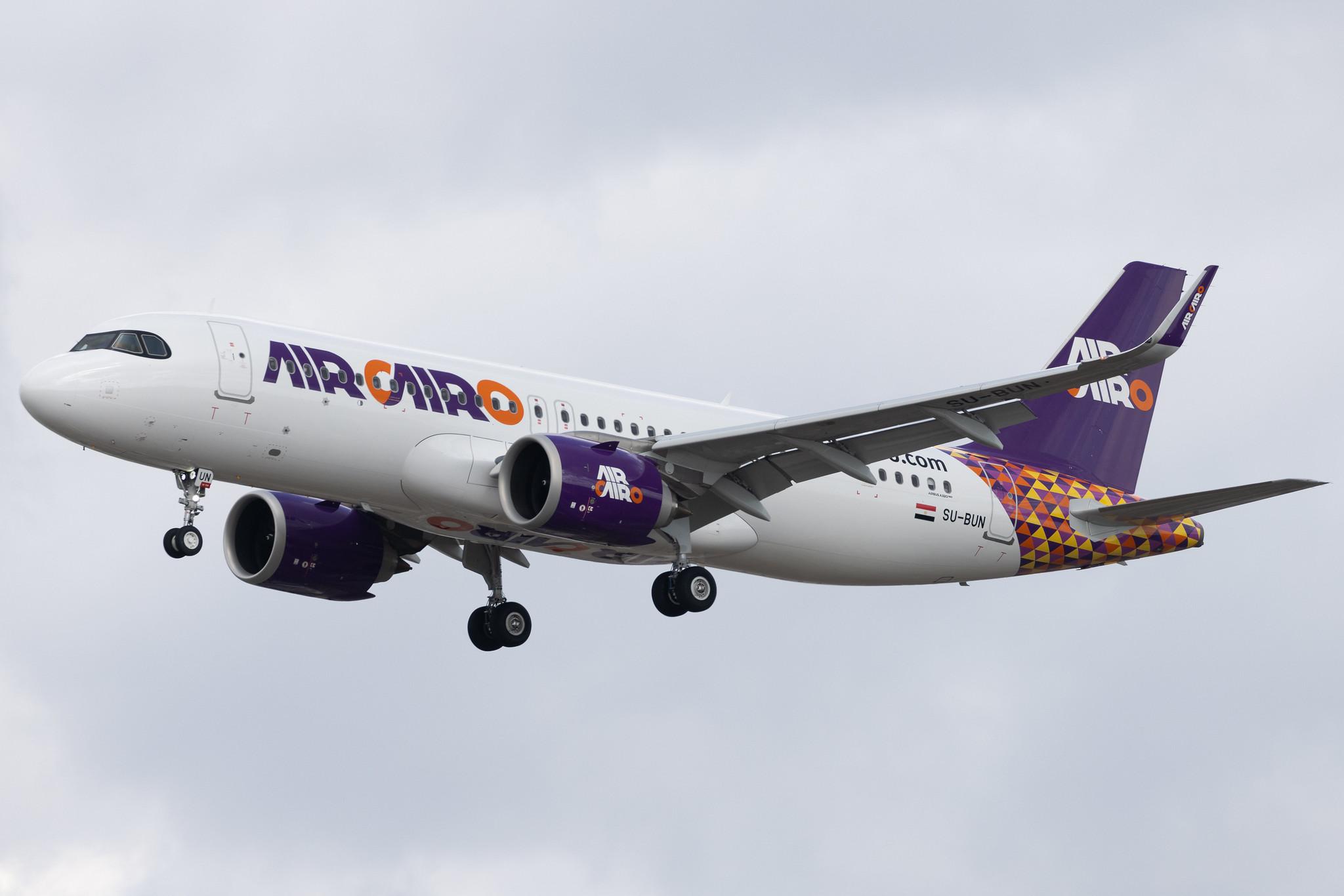 Frankfurt Airport: Air Cairo (SM / MSC) | Airbus A320-251N A20N | SU-BUN | MSN 10680