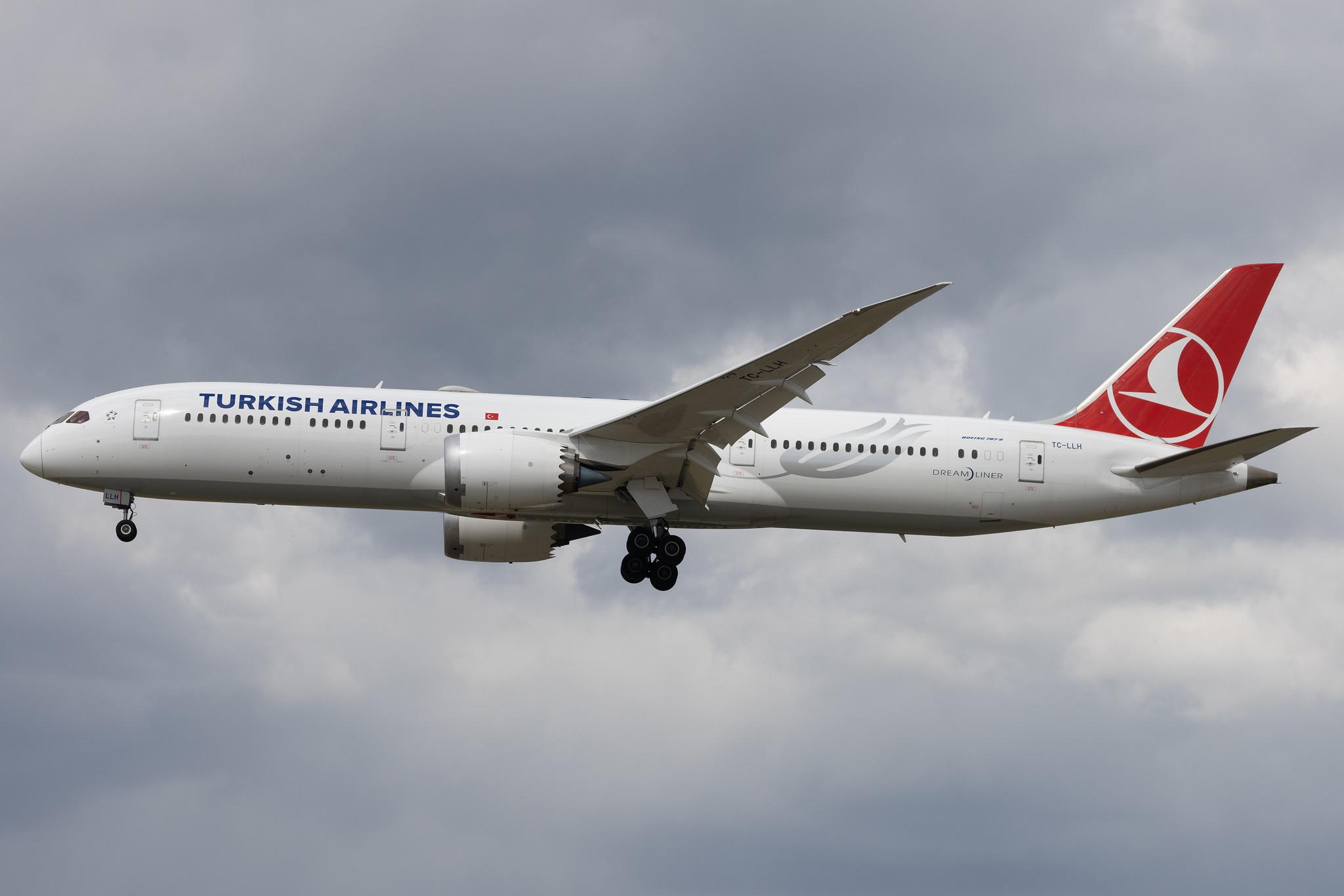 Frankfurt Airport: Turkish Airlines (TK / THY) | Boeing 787-9 Dreamliner B789 | TC-LLH | MSN 65808