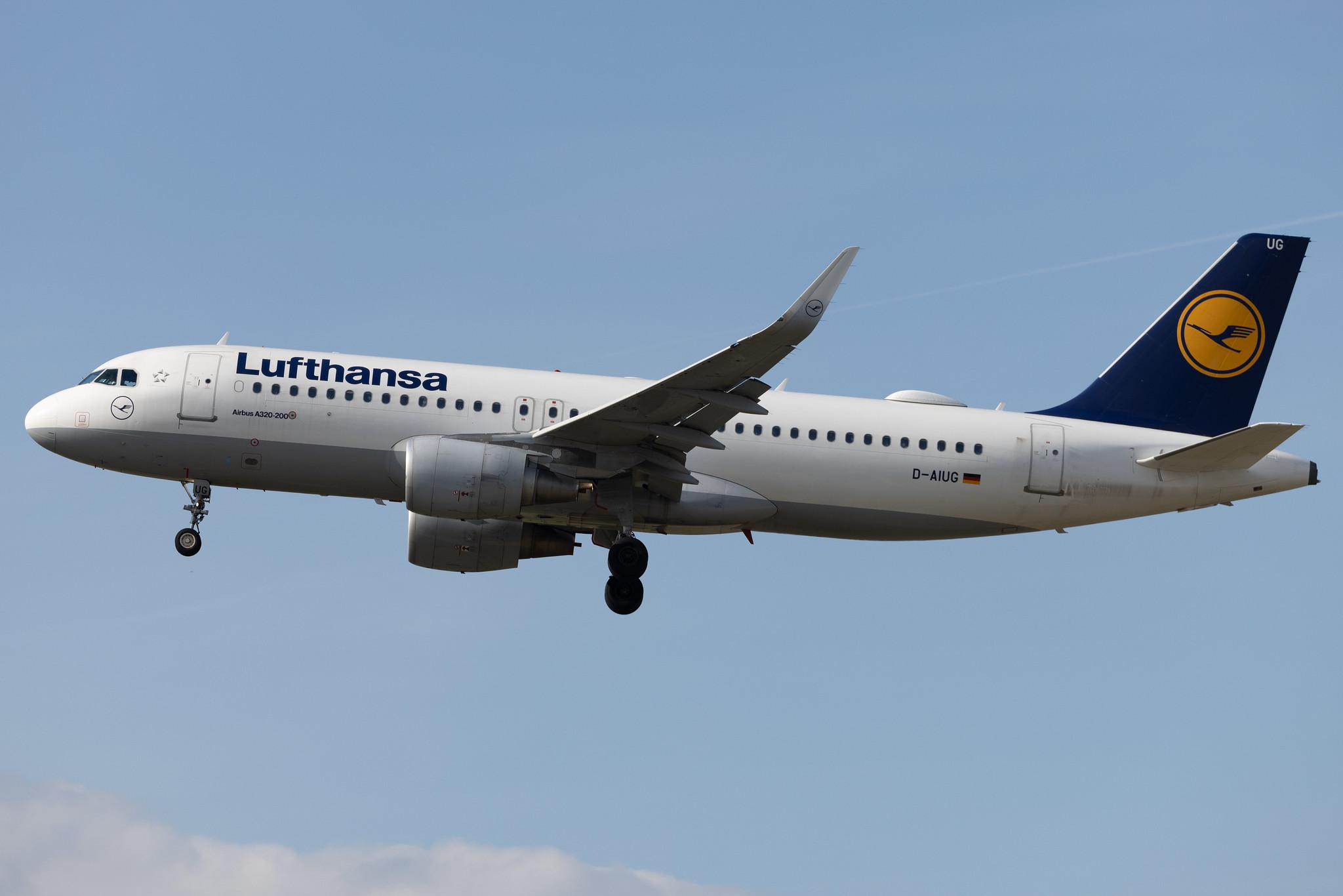 Frankfurt Airport: Lufthansa (LH / DLH) | Airbus A320-214 A320 | D-AIUG | MSN 6202