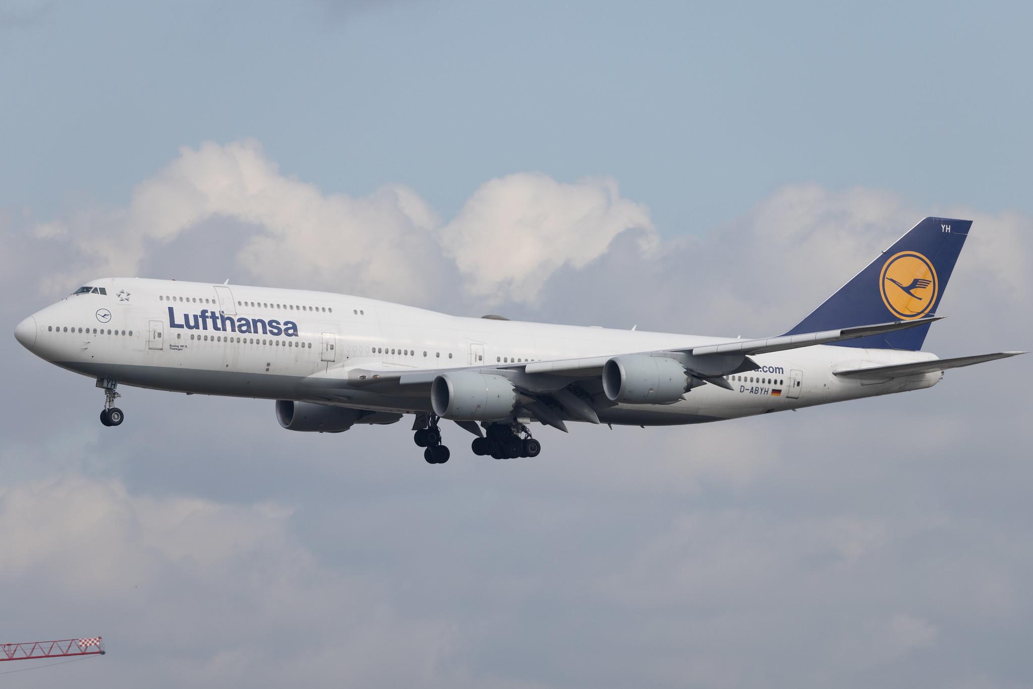 Frankfurt Airport: Lufthansa (LH / DLH) | Boeing 747-830 B748 | D-ABYH | MSN 37832