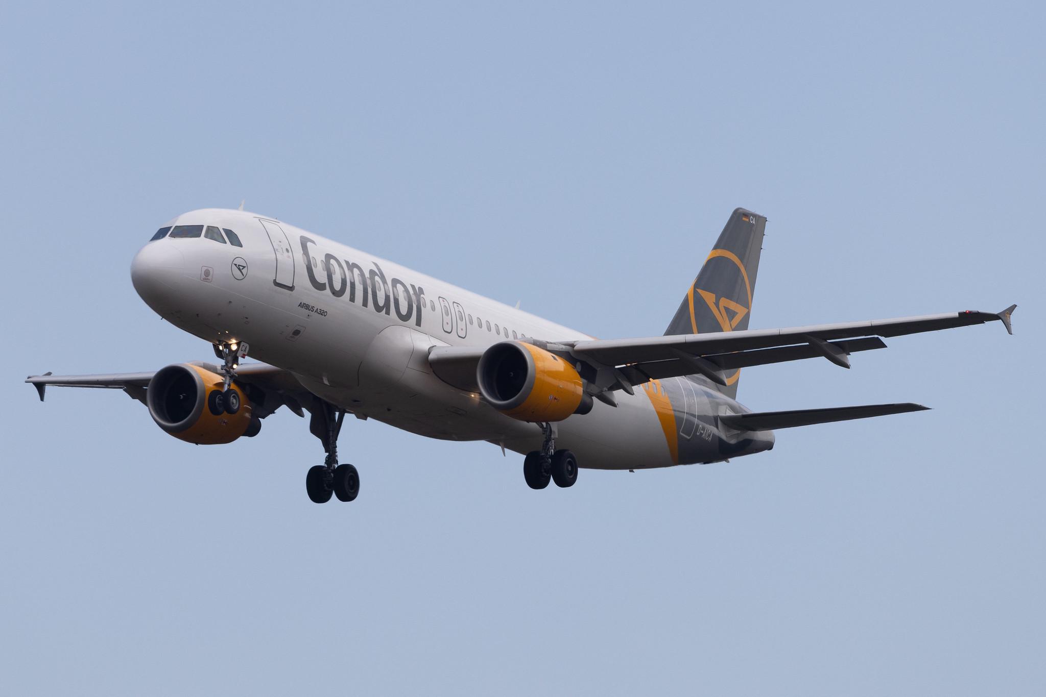 Frankfurt Airport: Condor (DE / CFG) | Airbus A320-212 A320 | D-AICA | MSN 0774