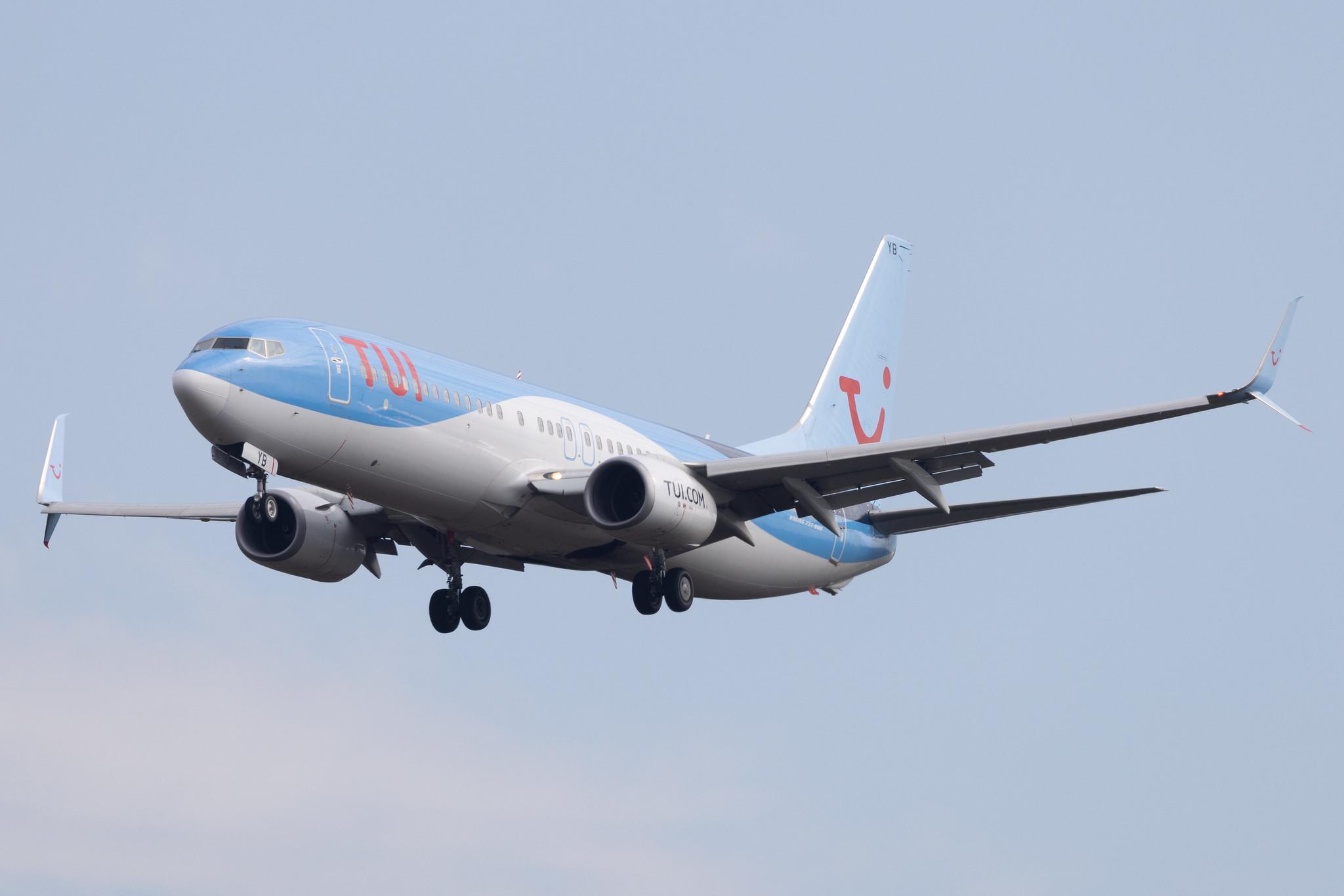 Frankfurt Airport: TUI (X3 / TUI) | Operator: TUI fly | Boeing 737-8K5 B738 | D-ATYB | MSN 37257