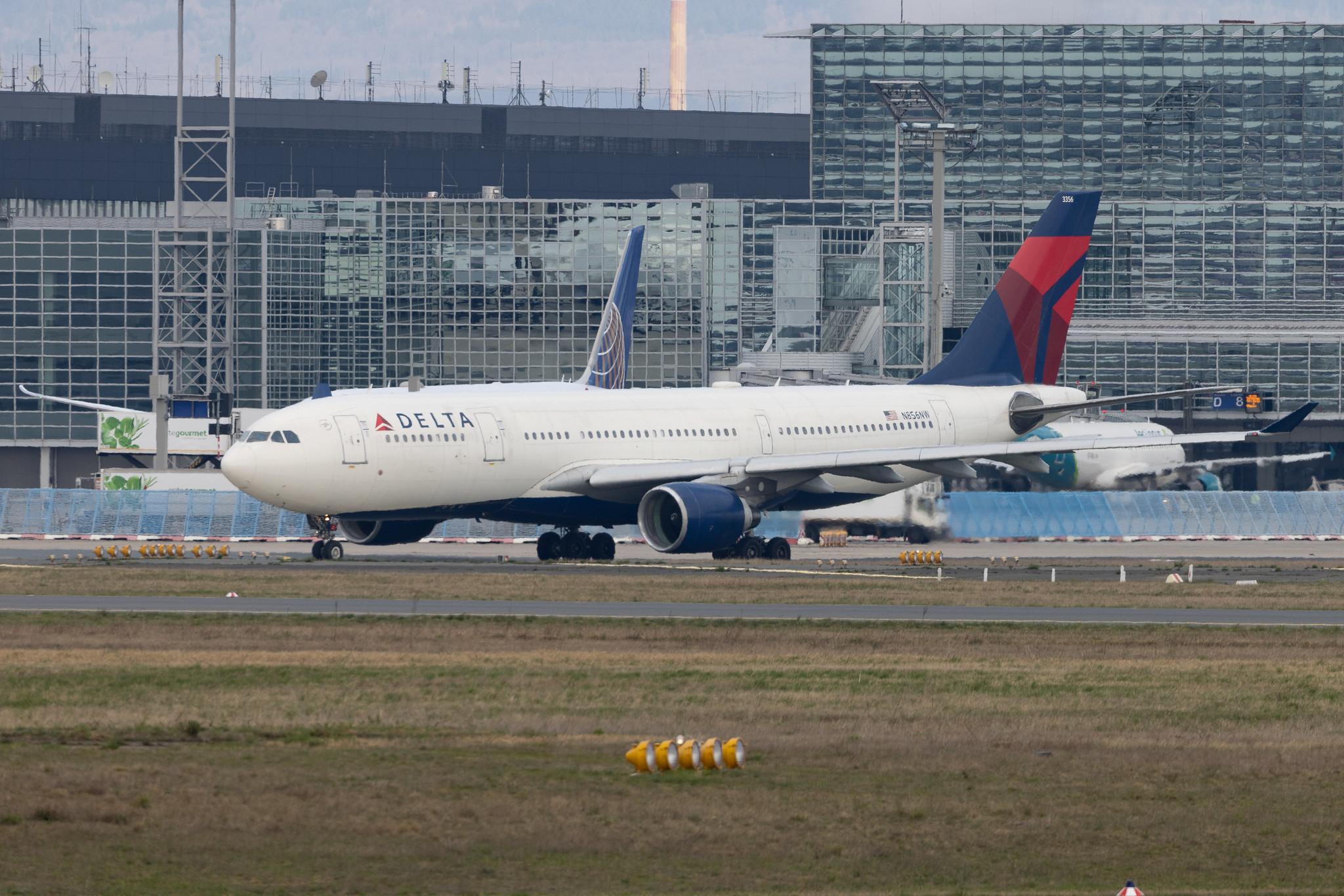 Frankfurt Airport: Delta Air Lines (DL / DAL) | Airbus A330-223 A332 | N856NW | MSN 0631