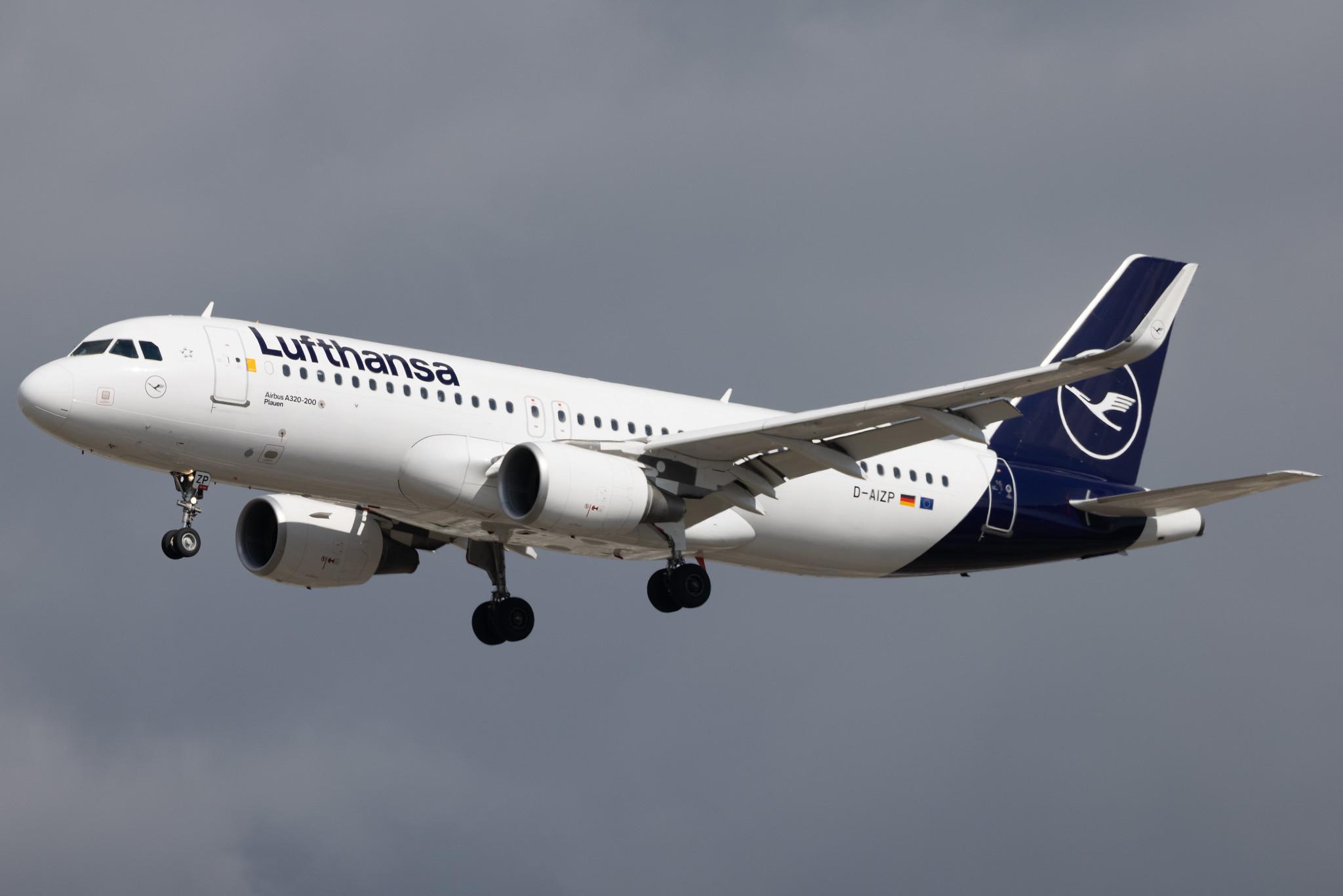Frankfurt Airport: Lufthansa (LH / DLH) | Airbus A320-214 A320 | D-AIZP | MSN 5487