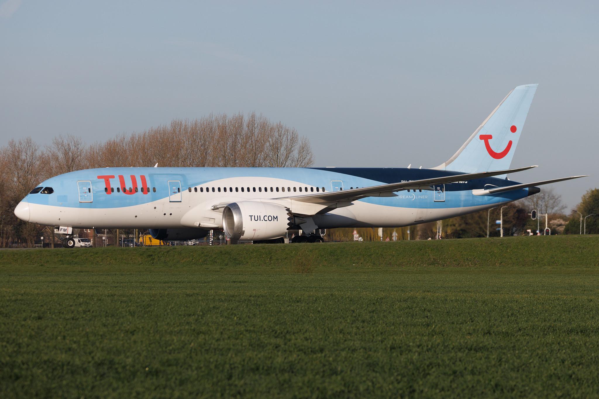 Amsterdam Schiphol: TUI (X3 / TUI) | Operator: TUI fly Netherlands | Boeing 787-8 Dreamliner B788 | PH-TFM | MSN 36429