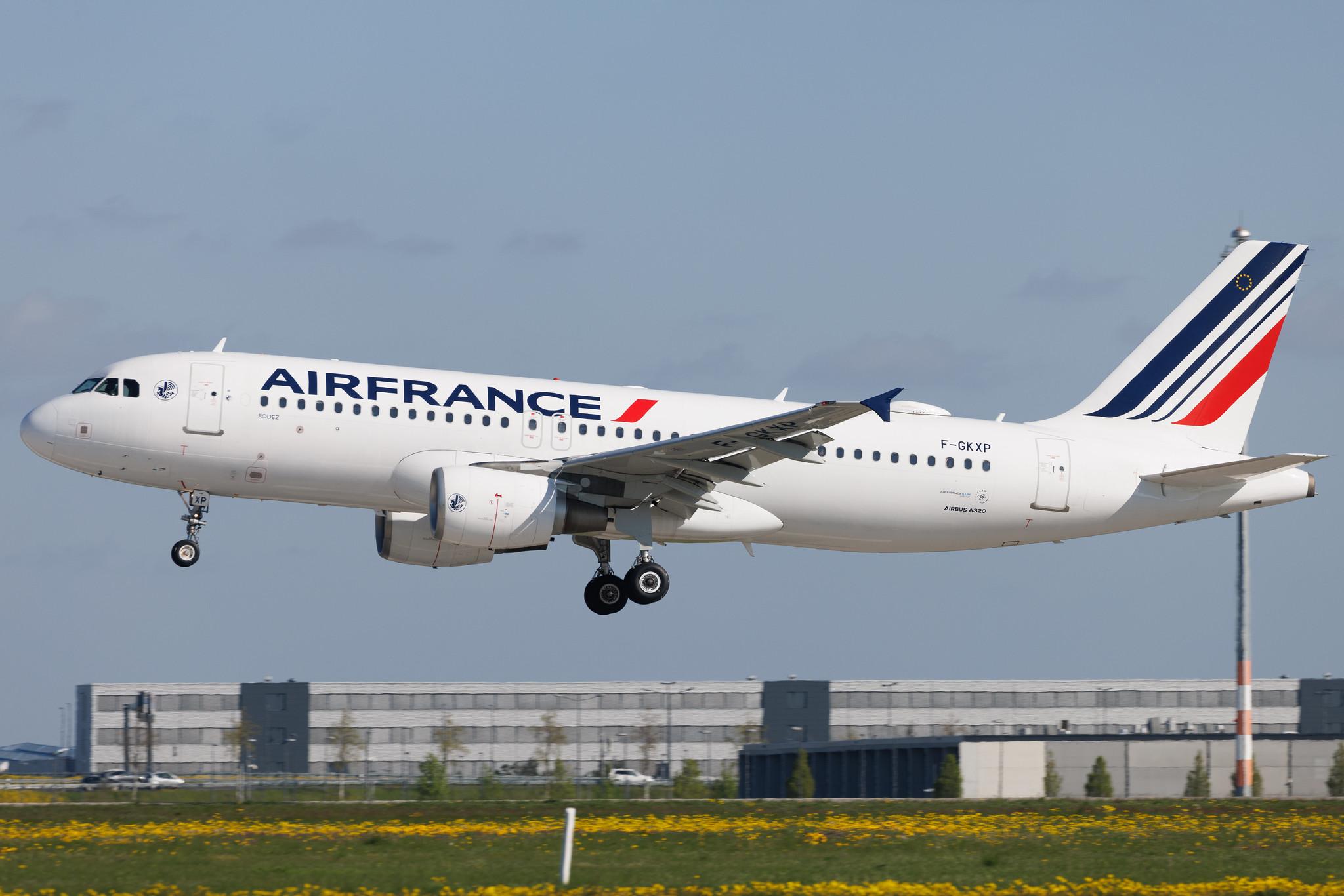 Flughafen Berlin Brandenburg: Air France (AF / AFR) | Airbus A320-214 A320 | F-GKXP | MSN 3470