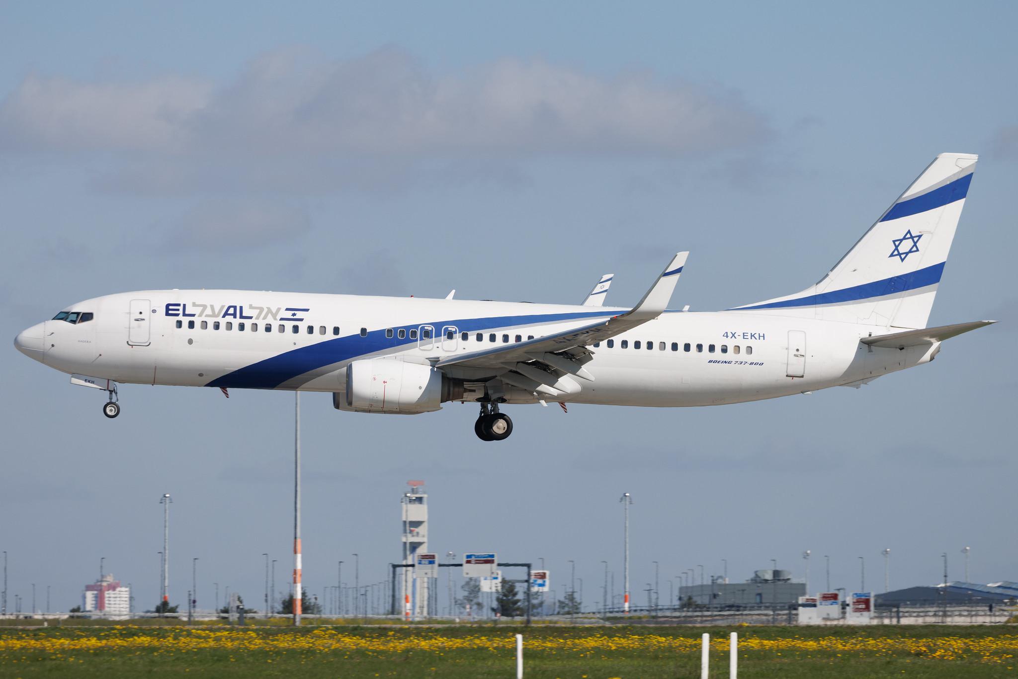 Flughafen Berlin Brandenburg: El Al (LY / ELY) | Boeing 737-85P B738 | 4X-EKH | MSN 35458