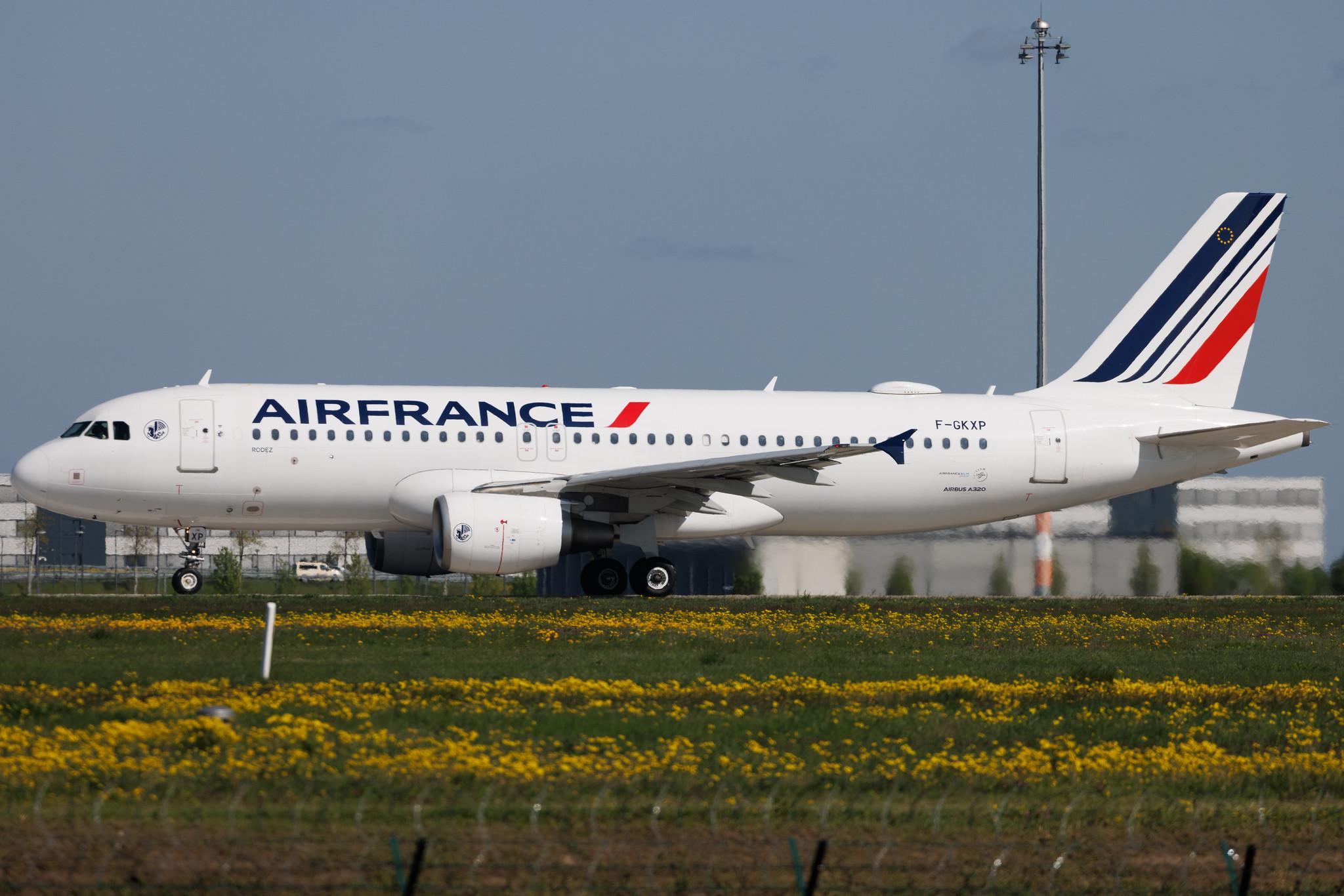 Flughafen Berlin Brandenburg: Air France (AF / AFR) | Airbus A320-214 A320 | F-GKXP | MSN 3470