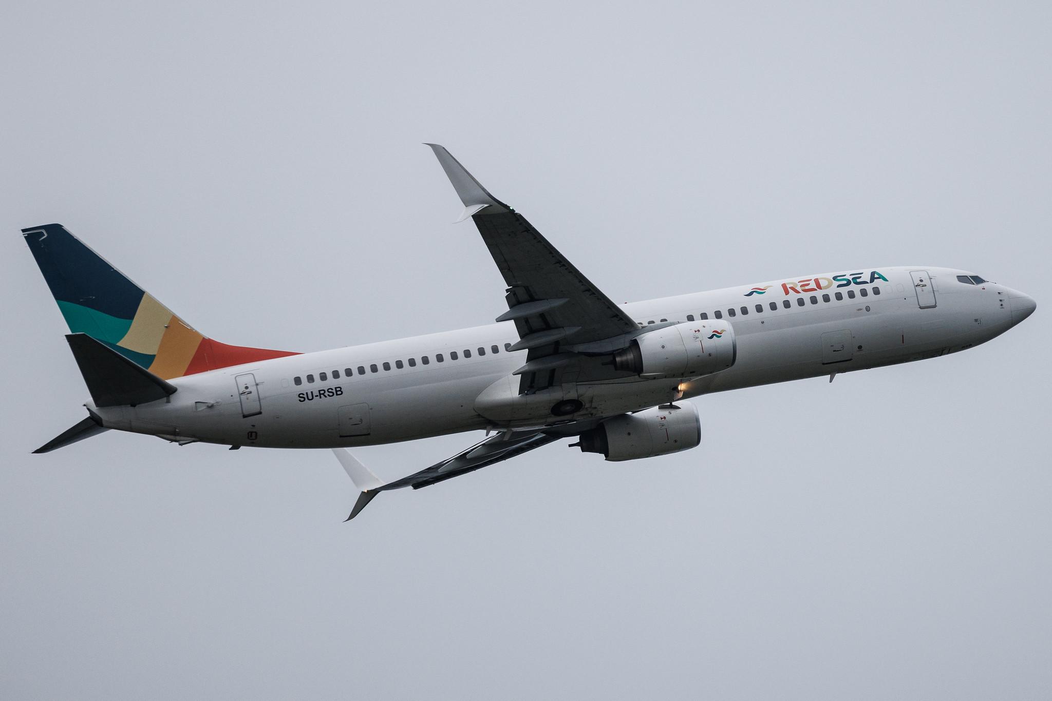 Hamburg Airport: Red Sea Airlines (RS / RSX) | Boeing 737-8Q8 B738 | SU-RSB | MSN 29369