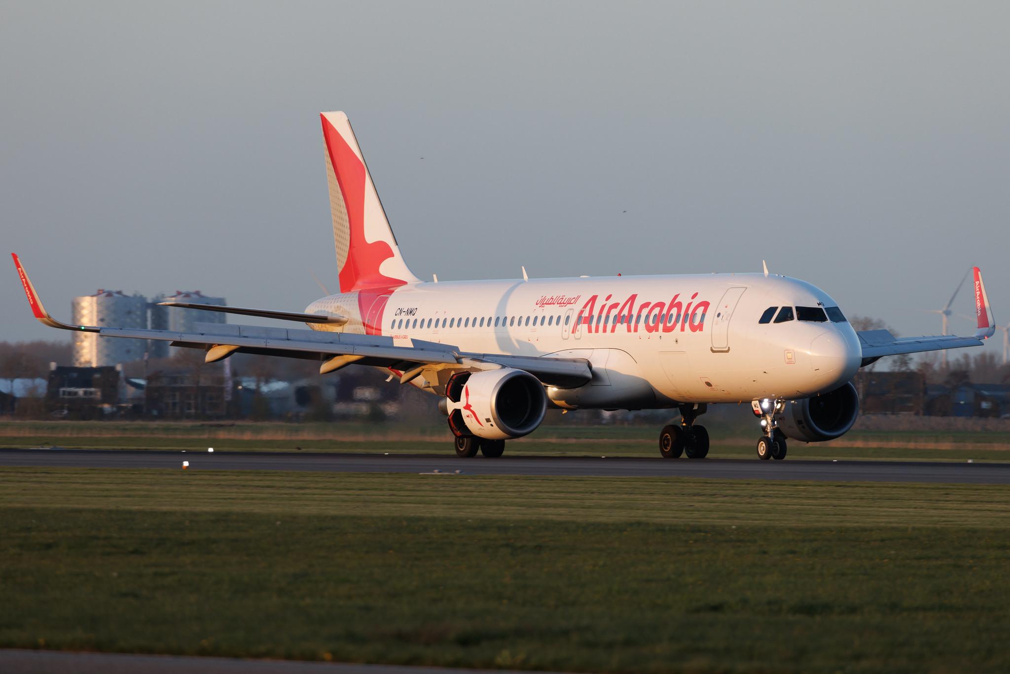 Amsterdam Schiphol: Air Arabia (G9 / ABY) | Operator: Air Arabia Maroc | Airbus A320-214 A320 | CN-NMQ | MSN 05984