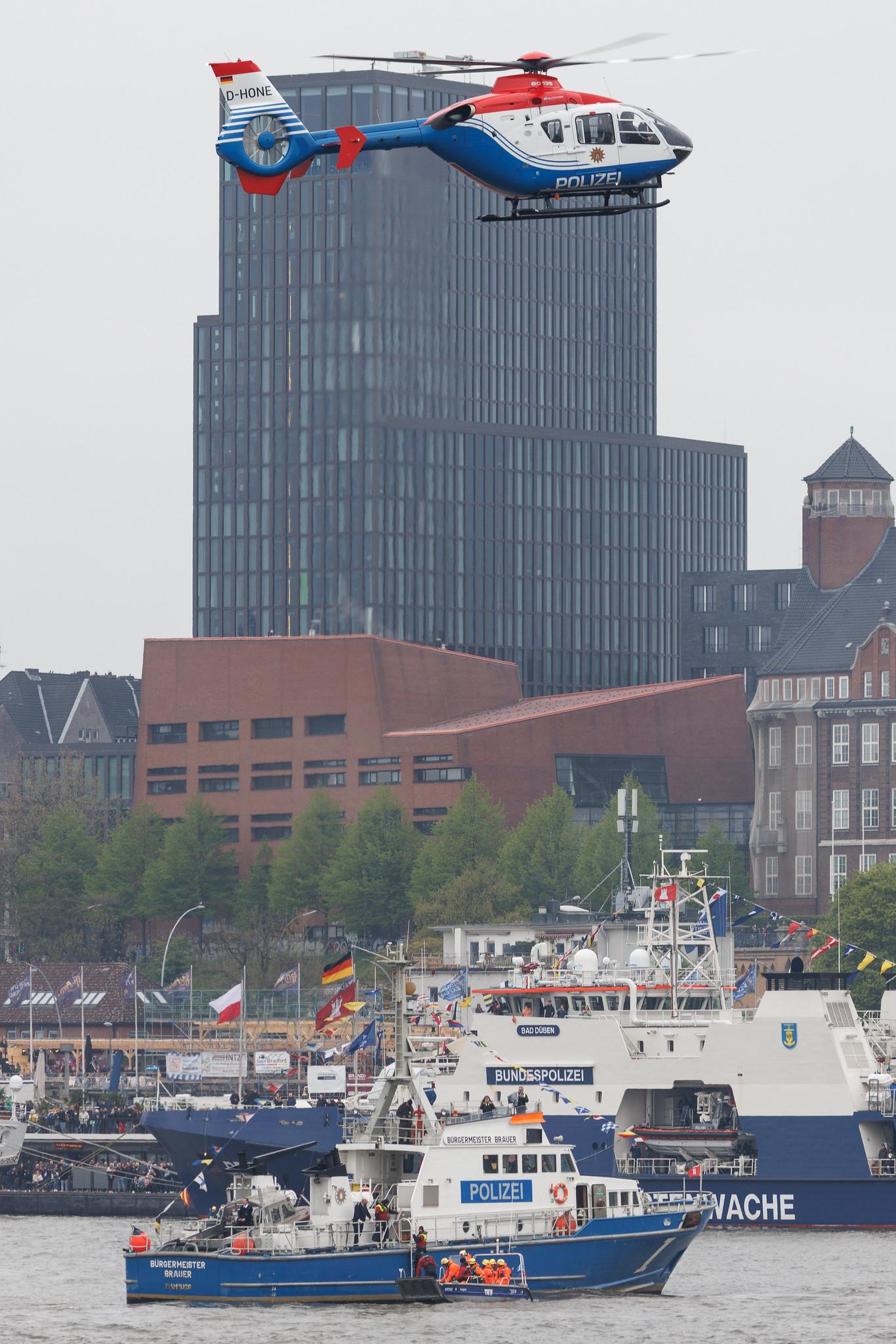 SOS Joint Rescue Operation: Polizei Hamburg | Airbus Helicopters H135 EC35 | D-HONE | MSN 0338