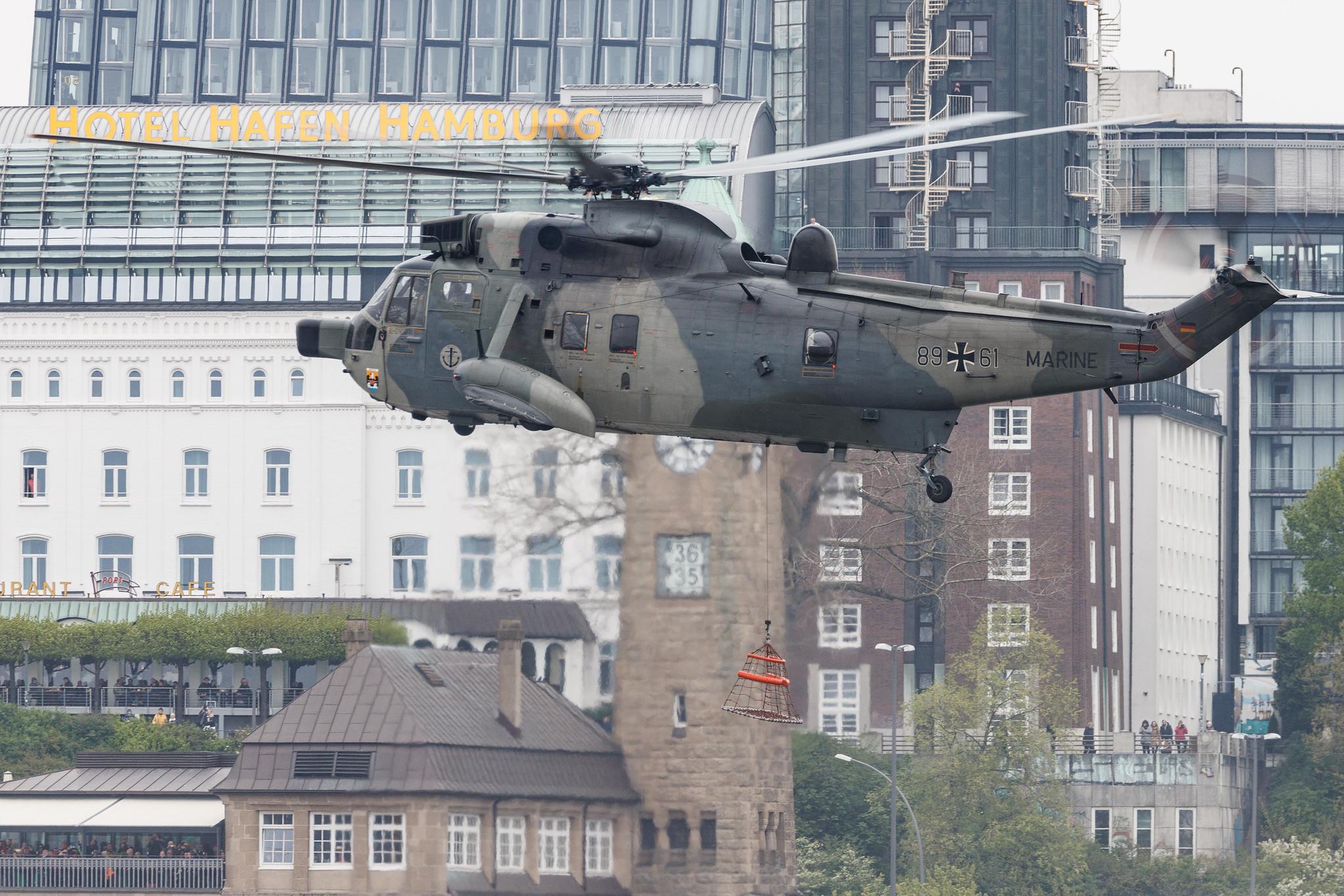 SOS Joint Rescue Operation: German Navy (/ GNY) | Westland Sea King Mk.41 | 89-61 | MSN WA830