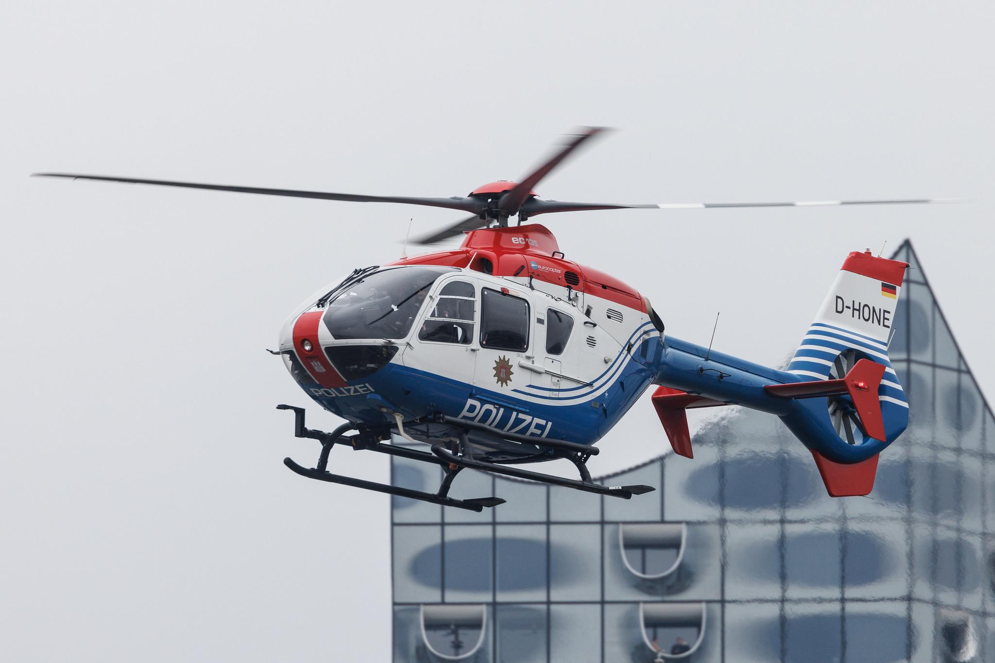 SOS Joint Rescue Operation: Polizei Hamburg | Airbus Helicopters H135 EC35 | D-HONE | MSN 0338