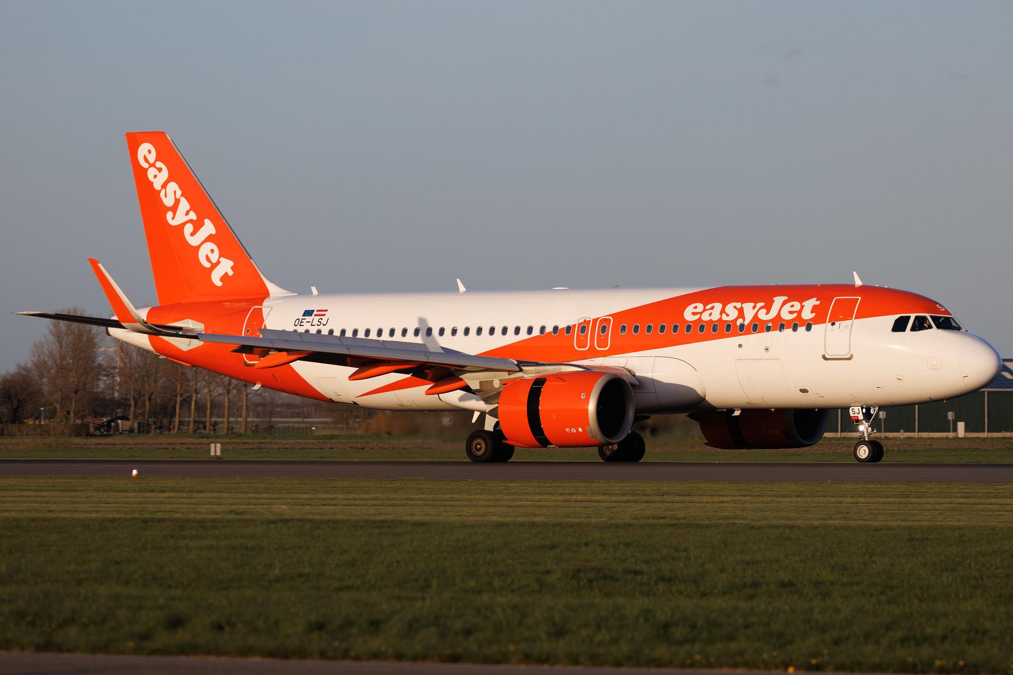 Amsterdam Schiphol: easyJet (U2 / EZY) | Operator: easyJet Europe | Airbus A320-251N A20N | OE-LSJ | MSN OE-LSJ