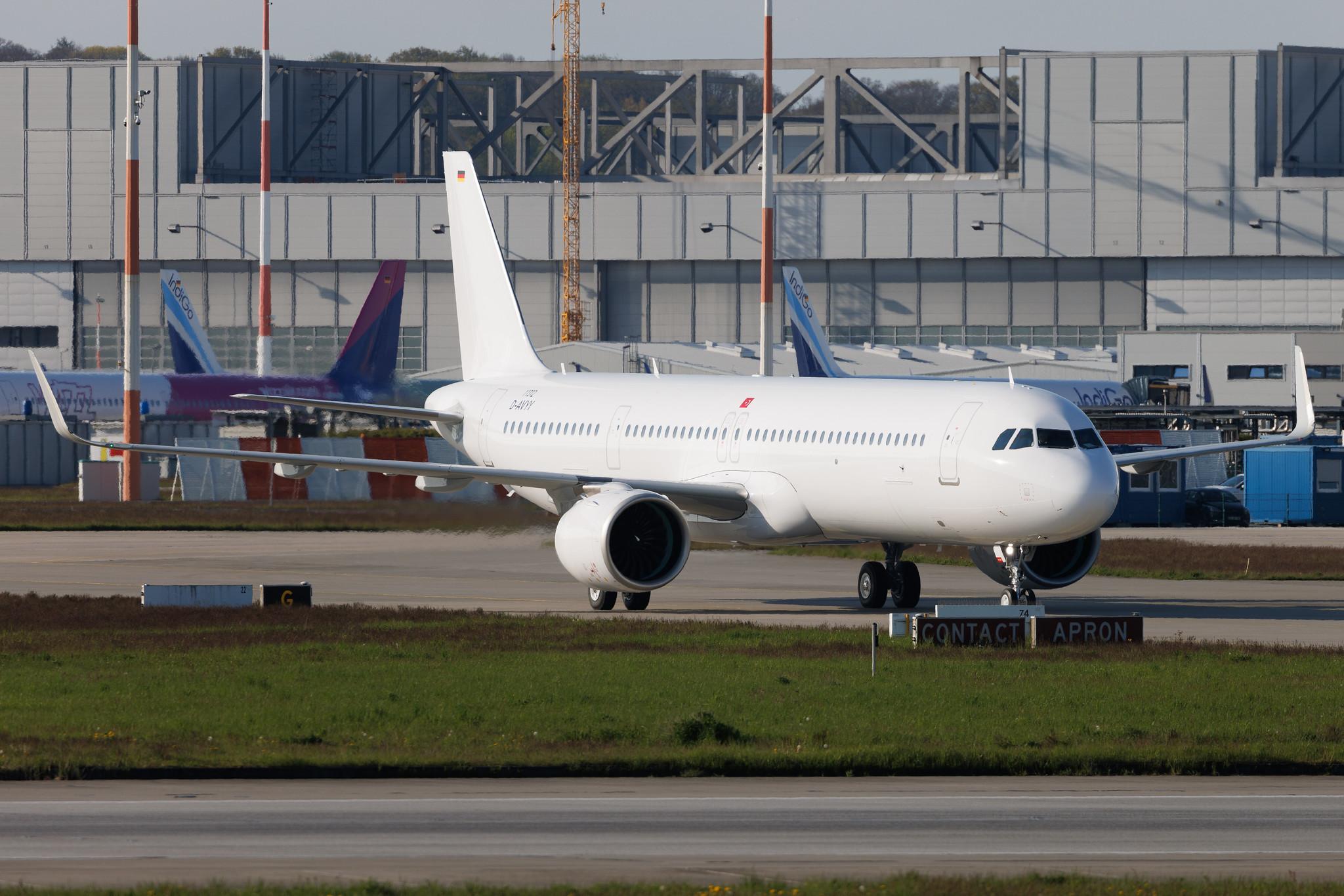 Hamburg Finkenwerder: Anadolu Jet (TK / THY) | Airbus A321-271NX A21N | D-AVYY | TC- | MSN 11312