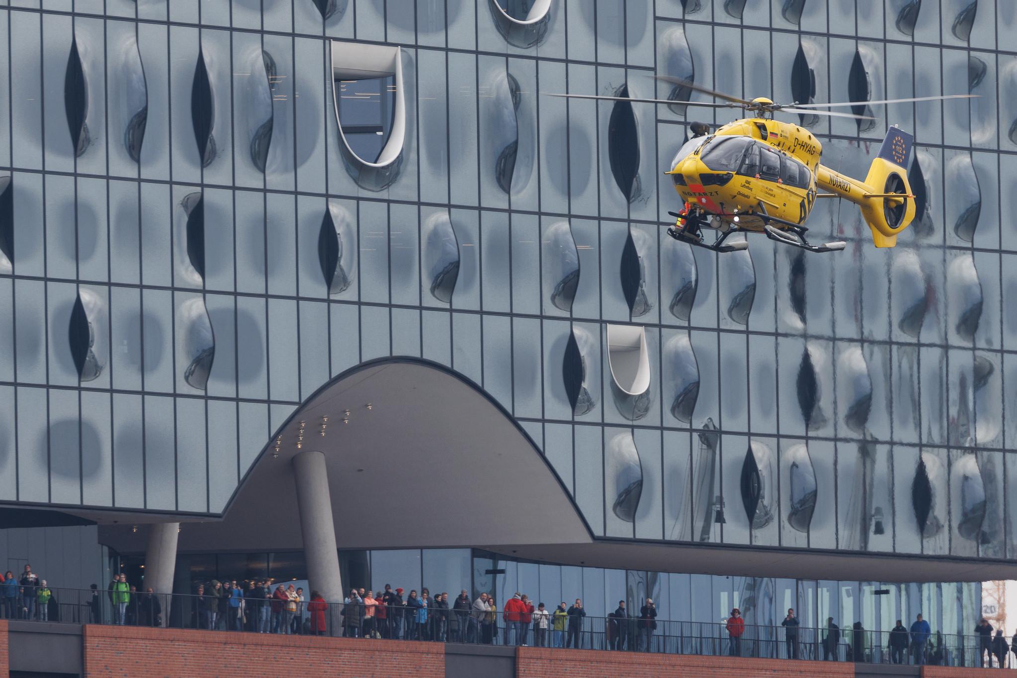 SOS Joint Rescue Operation: ADAC Luftrettung (/ CHX) | Operator: Germany - Air Ambulance |  Airbus Helicopters H145 EC45 | D-HYAG | MSN 20054