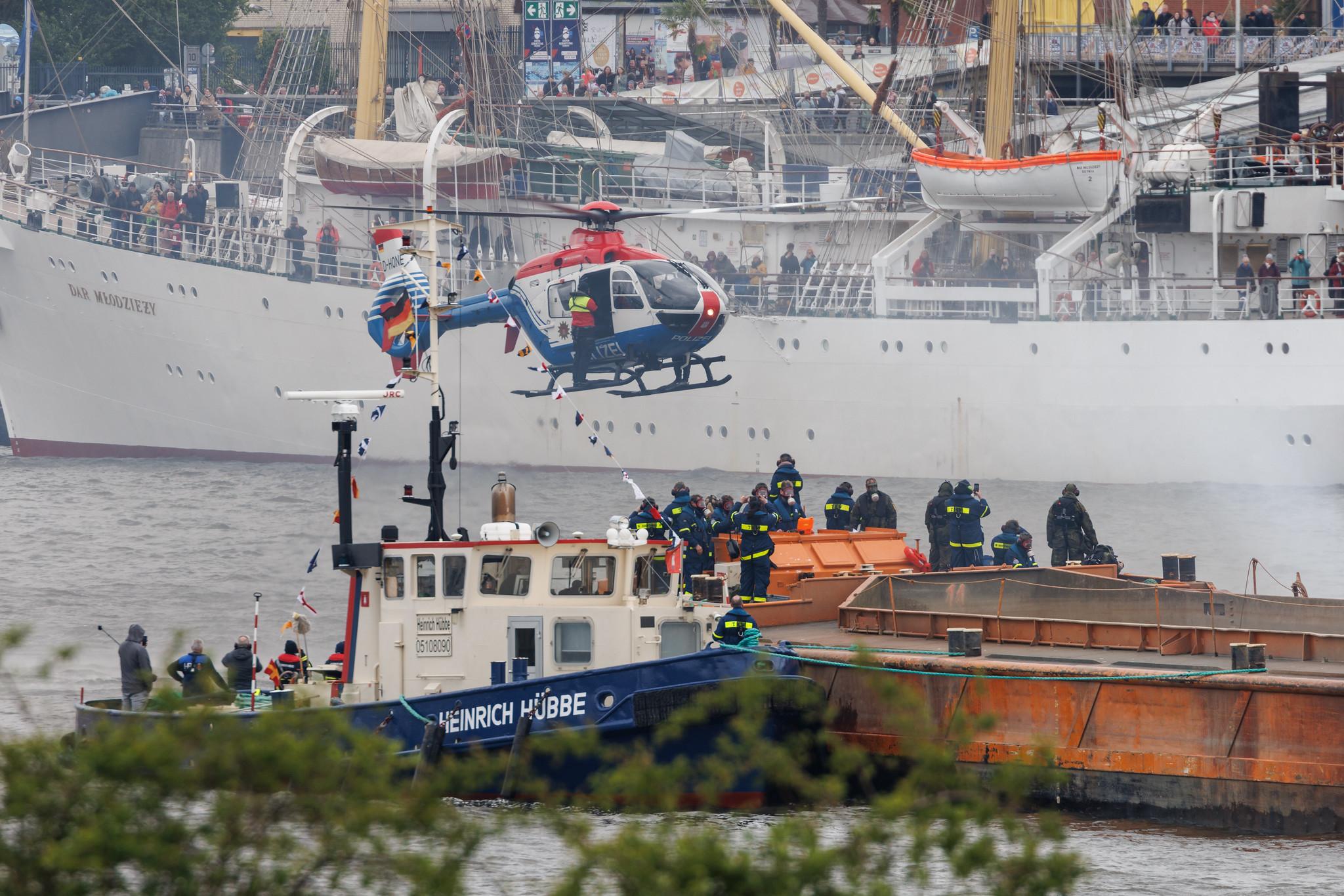 SOS Joint Rescue Operation: Polizei Hamburg | Airbus Helicopters H135 EC35 | D-HONE | MSN 0338