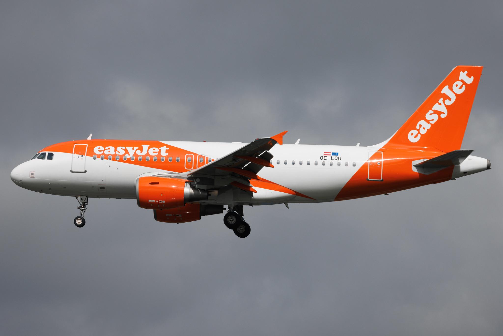 Amsterdam Schiphol: easyJet (U2 / EZY) | Operator: easyJet Europe | Airbus A319-111 A319 | OE-LQU | MSN 4087