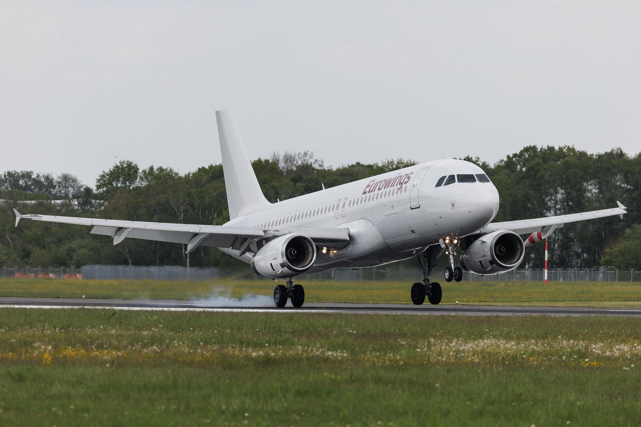 Hamburg Airport: Eurowings (EW / EWG) | Operator: Avion Express Malta | Airbus A320-232 A320 | 9H-MLU | MSN 04621