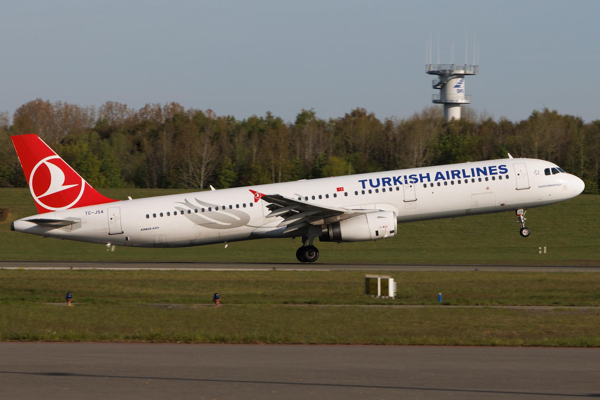 Hamburg Airport: Turkish Airlines (TK / THY) | Airbus A321-231 A321 | TC-JSA | MSN 5154