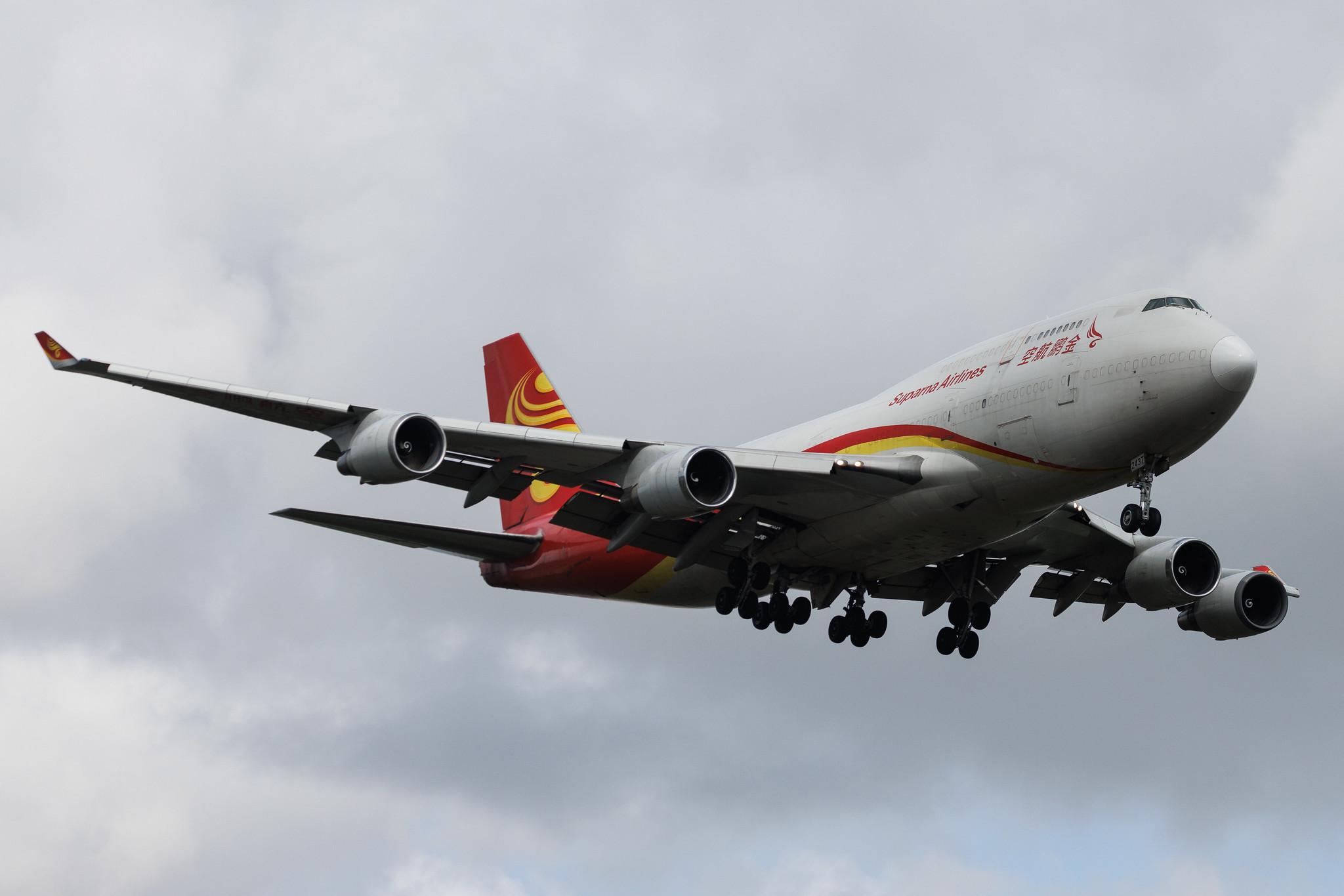 Amsterdam Schiphol: Suparna Airlines (Y8 / YZR) | Boeing 747-481(BDSF) B744 | B-2437 | MSN 25207