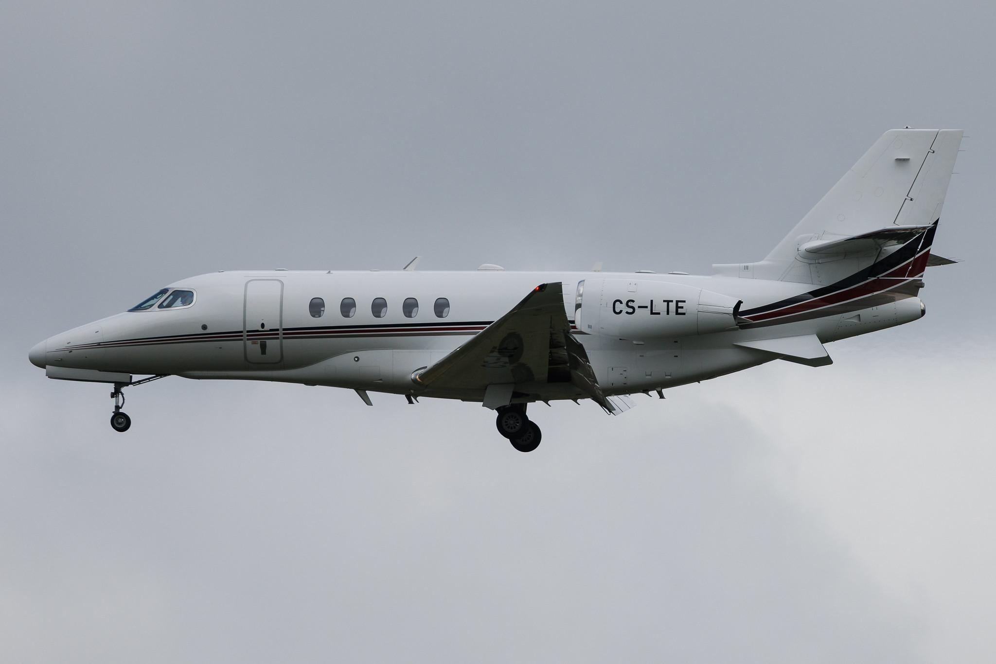 Amsterdam Schiphol: NetJets Europe (/ NJE) |  Cessna 680A Citation Latitude C68A | CS-LTE | MSN 680A-0109