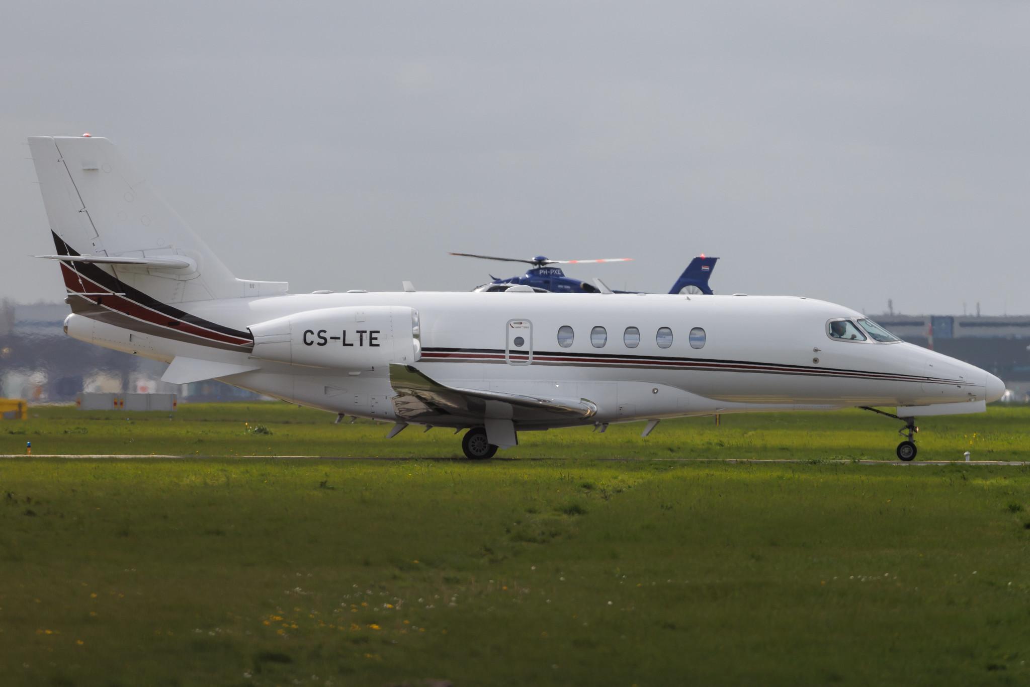 Amsterdam Schiphol: NetJets Europe (/ NJE) | Cessna 680A Citation Latitude C68A | CS-LTE | MSN 680A-0109