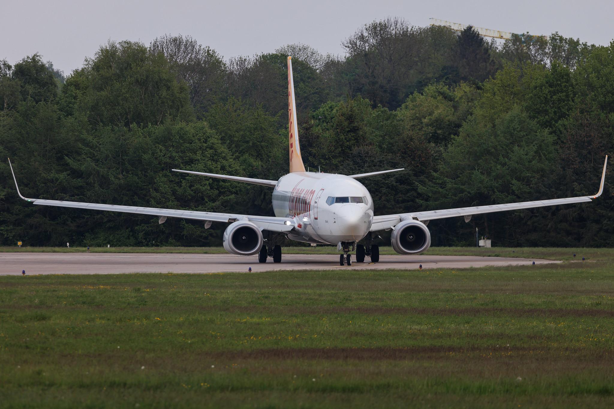 Hamburg Airport: Pegasus Airlines (PC / PGT) | Boeing 737-8H6 B738 | TC-CPY | MSN 41767