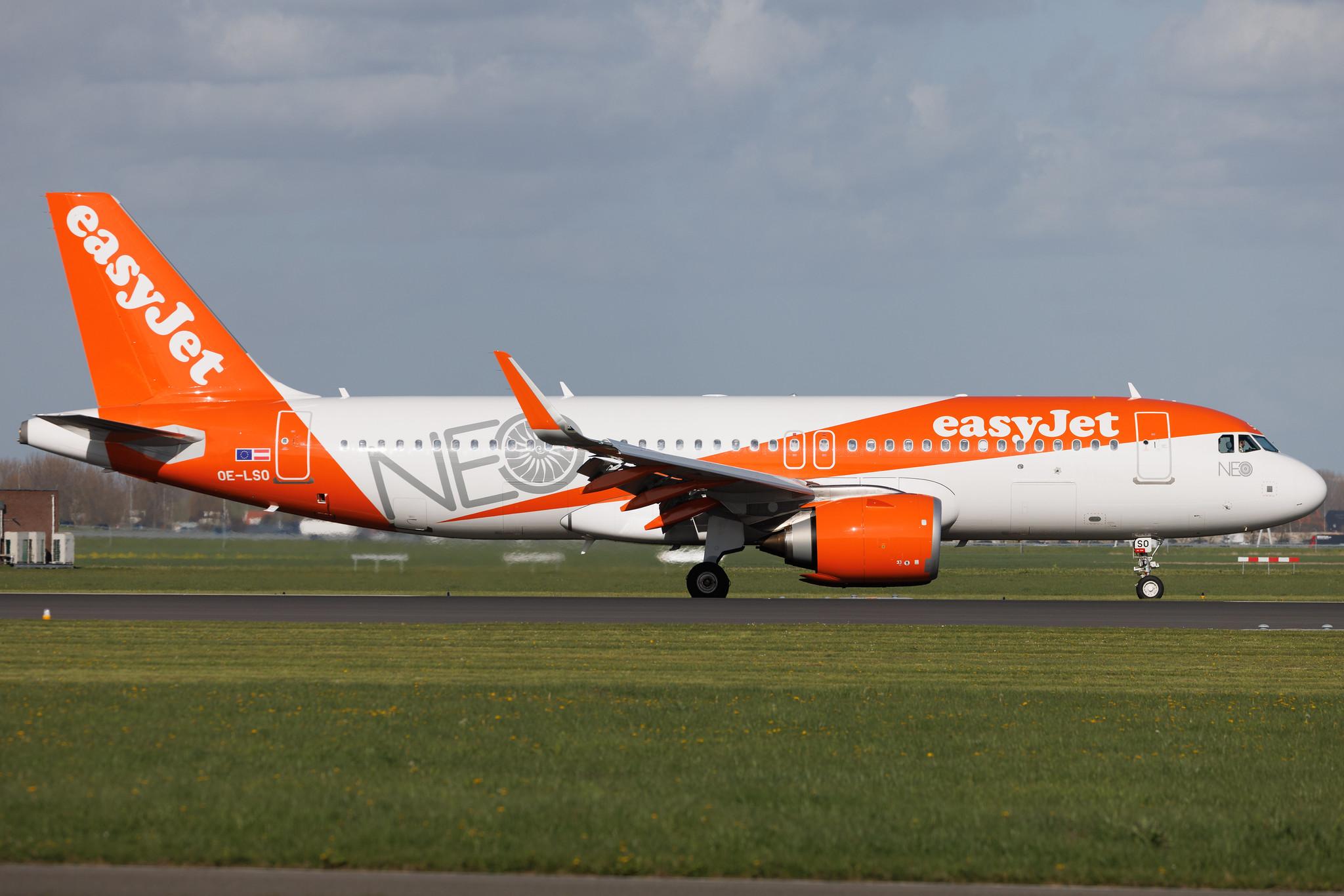 Amsterdam Schiphol: easyJet (U2 / EZY) |  Livery: NEO Livery | Operator: easyJet Europe |  Airbus A320-251N A20N | OE-LSO | MSN 11234
