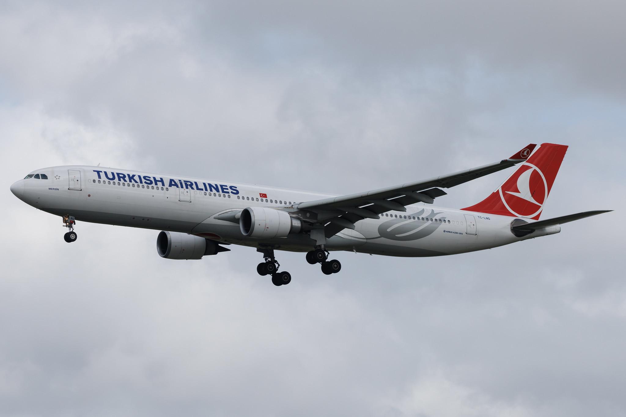 Amsterdam Schiphol: Turkish Airlines (TK / THY) | Airbus A330-303 A333 | TC-LNG | MSN 1718
