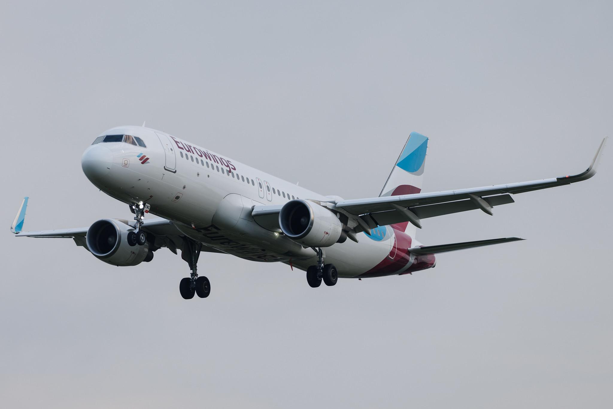 Hamburg Airport: Eurowings (EW / EWG) | Airbus A320-214 A320 | D-AEWG | MSN 7121
