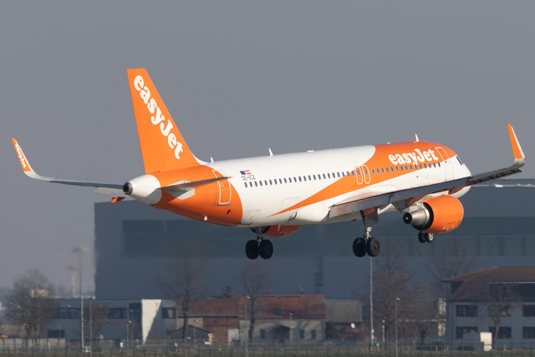 Flughafen Berlin Brandenburg: easyJet (U2 / EZY) | Operator: easyJet Europe |  Airbus A320-214 A320 | OE-ICZ | MSN 6651