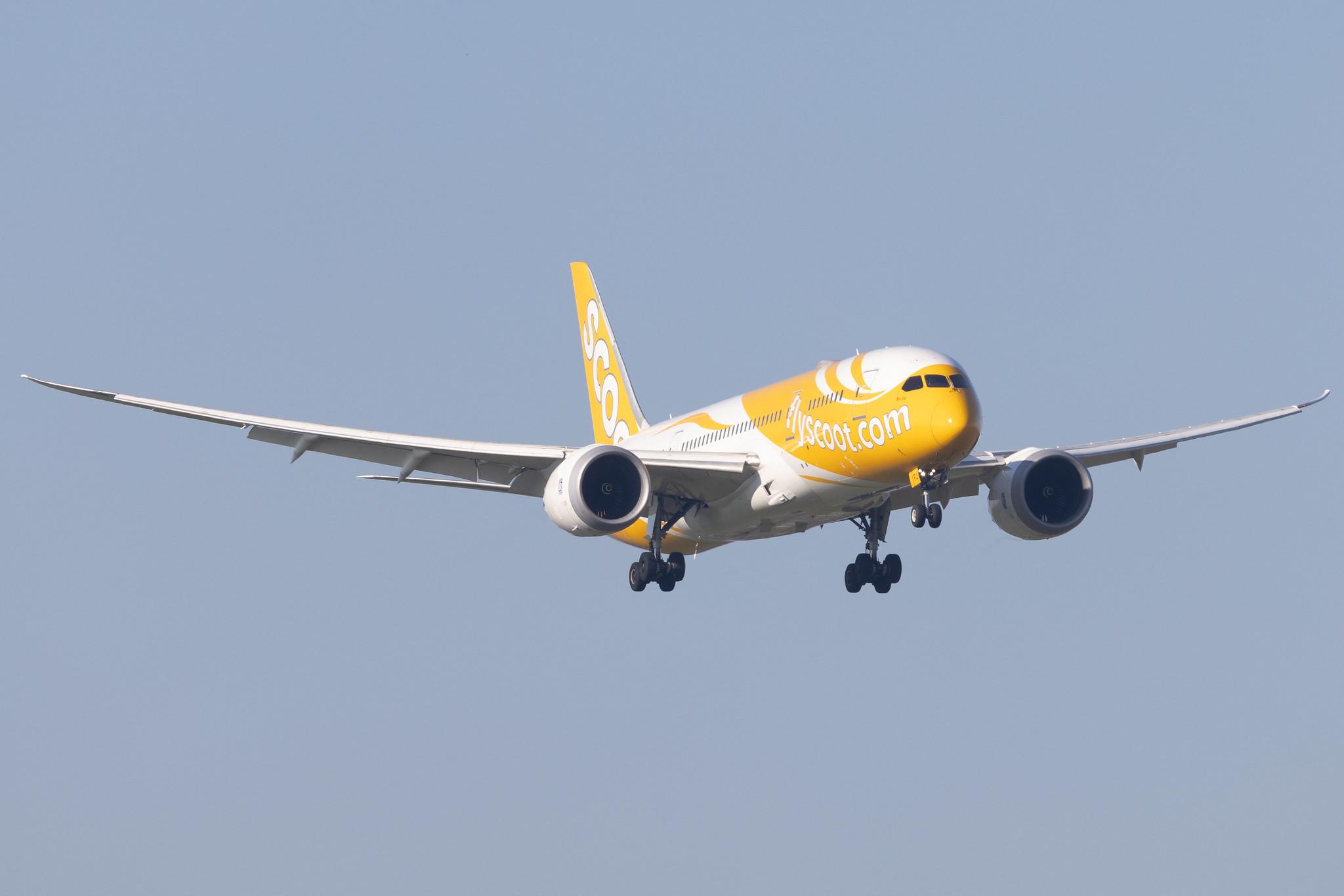 Flughafen Berlin Brandenburg: Scoot (TR / TGW) |  Boeing 787-8 Dreamliner B788 | 9V-OFJ | MSN 37126